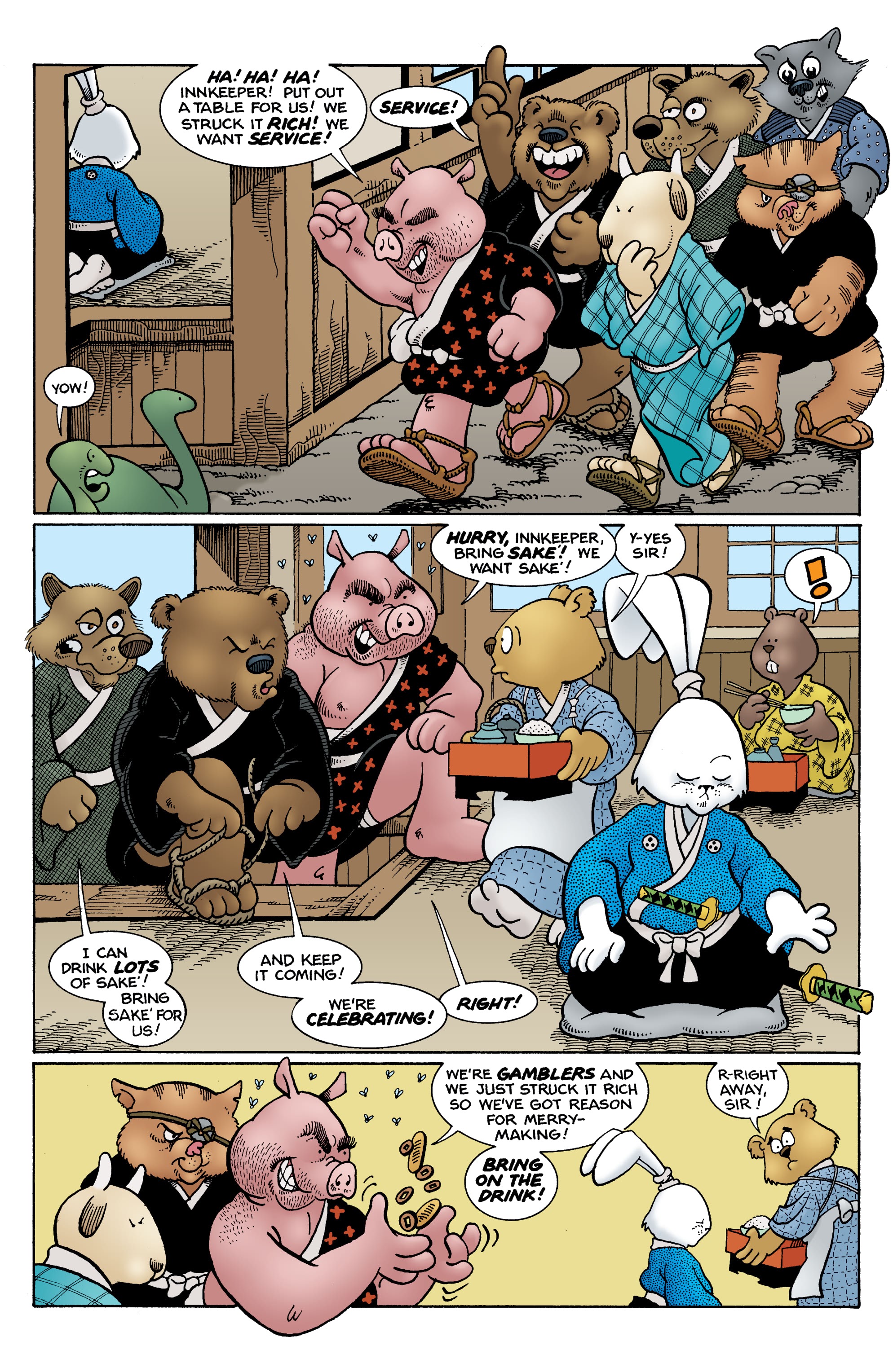 Read online Usagi Yojimbo Color Classics comic -  Issue #6 - 5