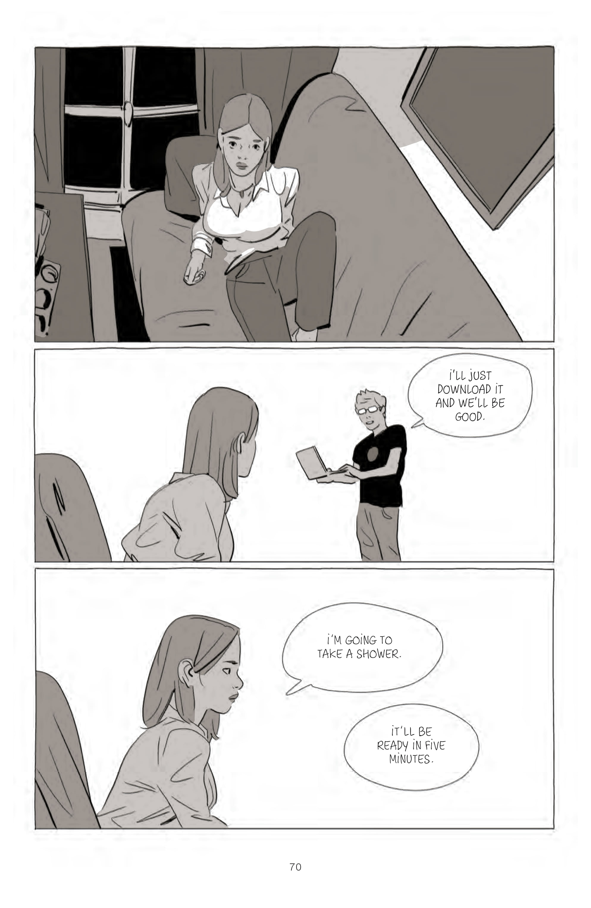 Read online Bastien Vives' The Blouse comic -  Issue # TPB (Part 1) - 70