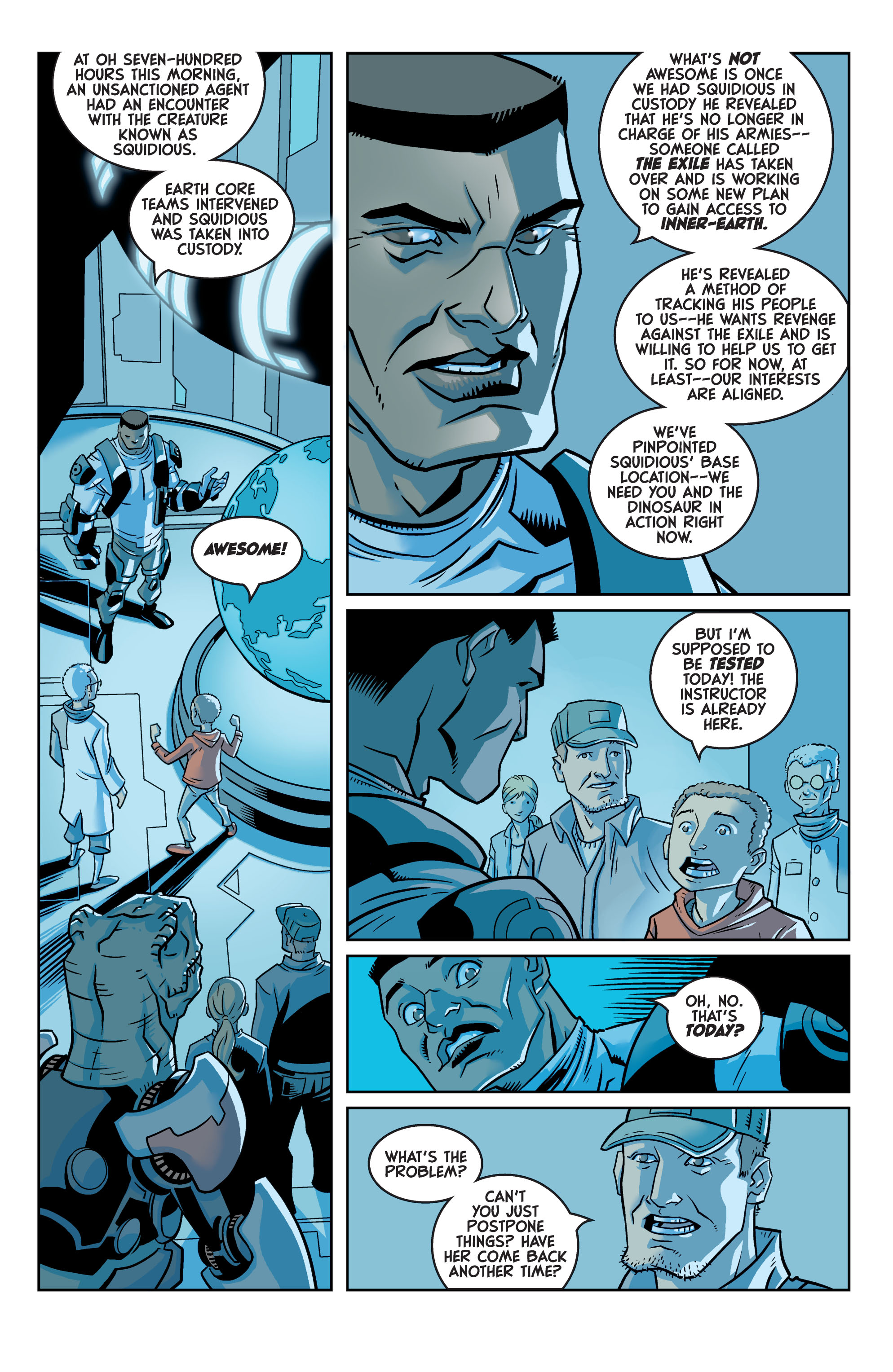 Read online Super Dinosaur (2011) comic -  Issue #8 - 10