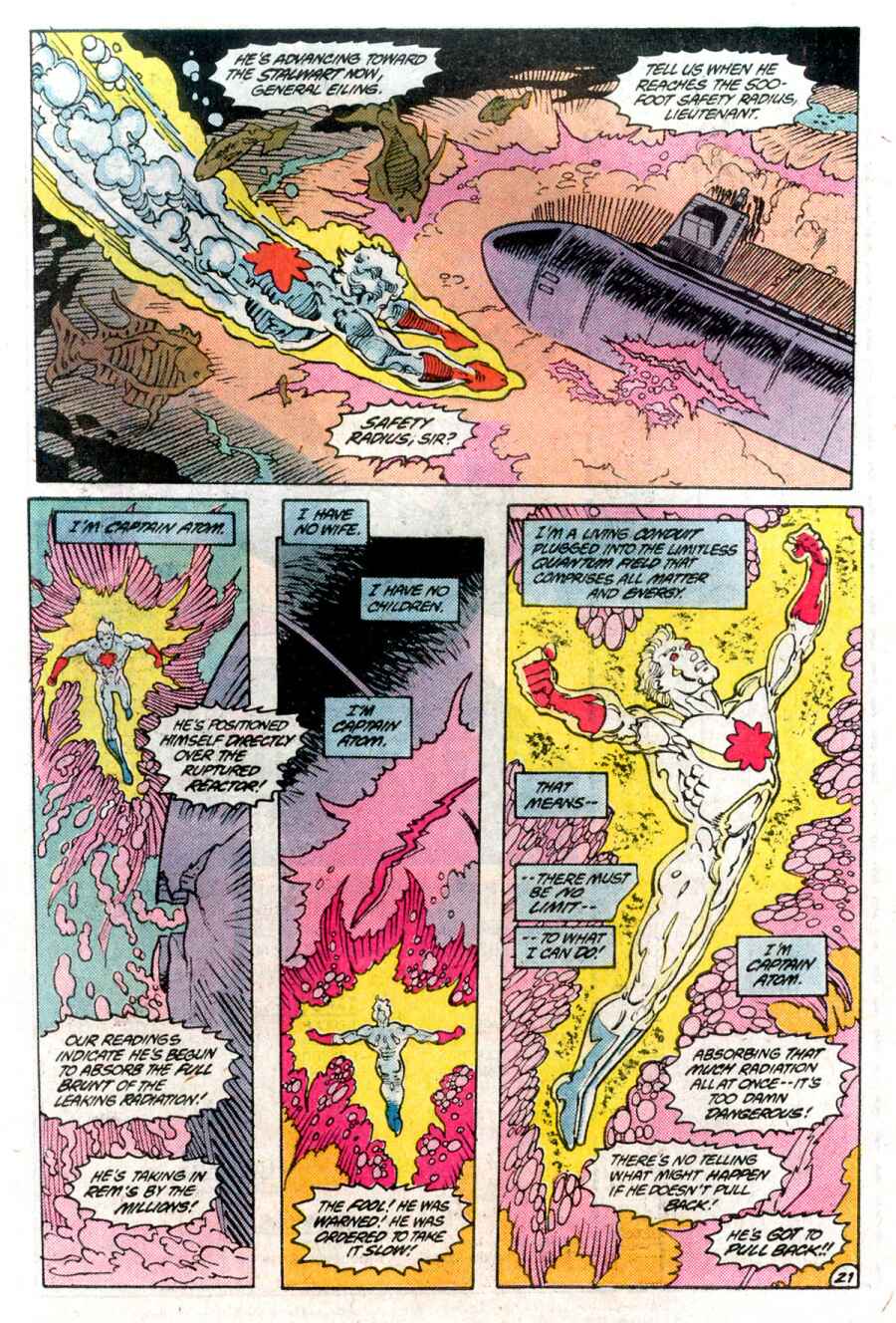 Read online Captain Atom (1987) comic -  Issue #3 - 22