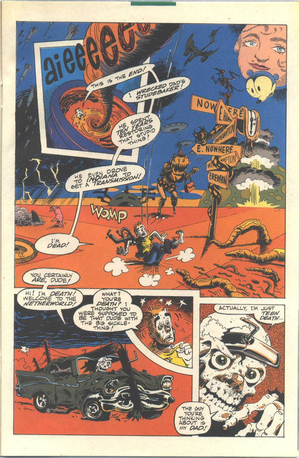 Read online Mort The Dead Teenager comic -  Issue #1 - 9