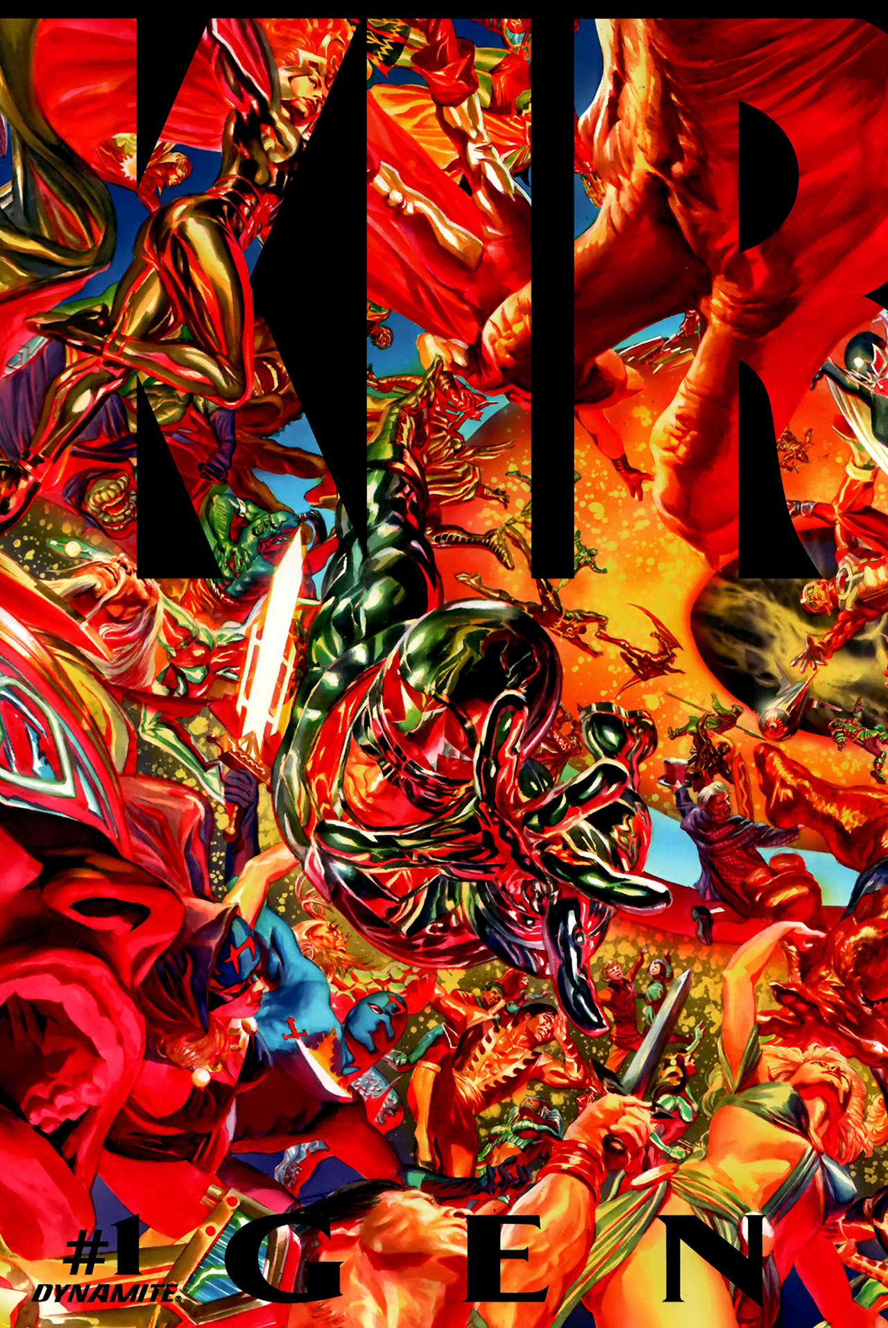 Read online Kirby: Genesis comic -  Issue #1 - 2