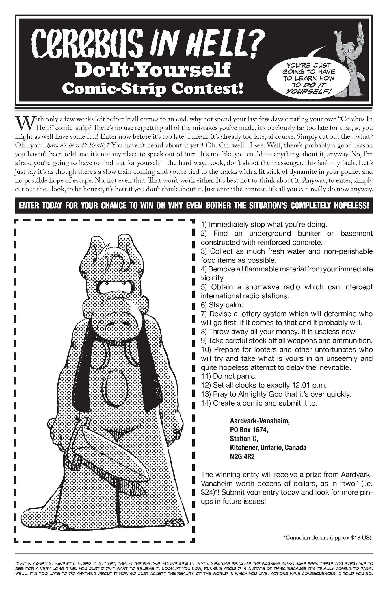 Read online Cerebus in Hell? comic -  Issue #3 - 25