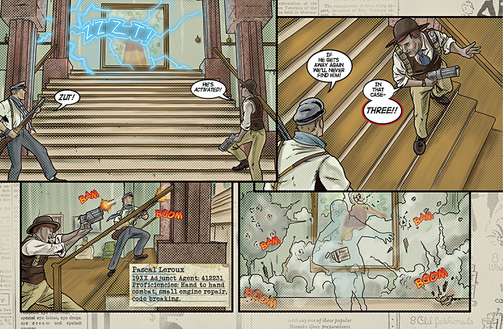 Read online The Adventures of the 19XX comic -  Issue #3 - 7