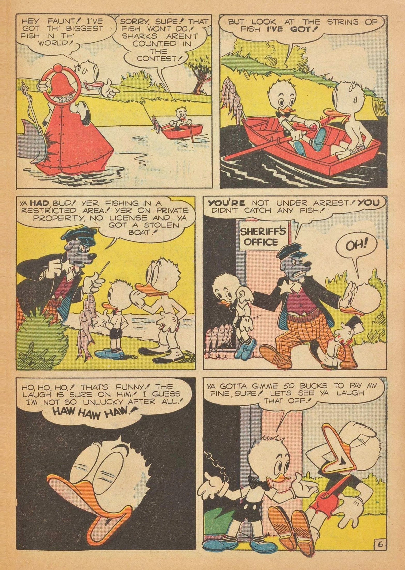 Read online Super Duck Comics comic -  Issue #14 - 47