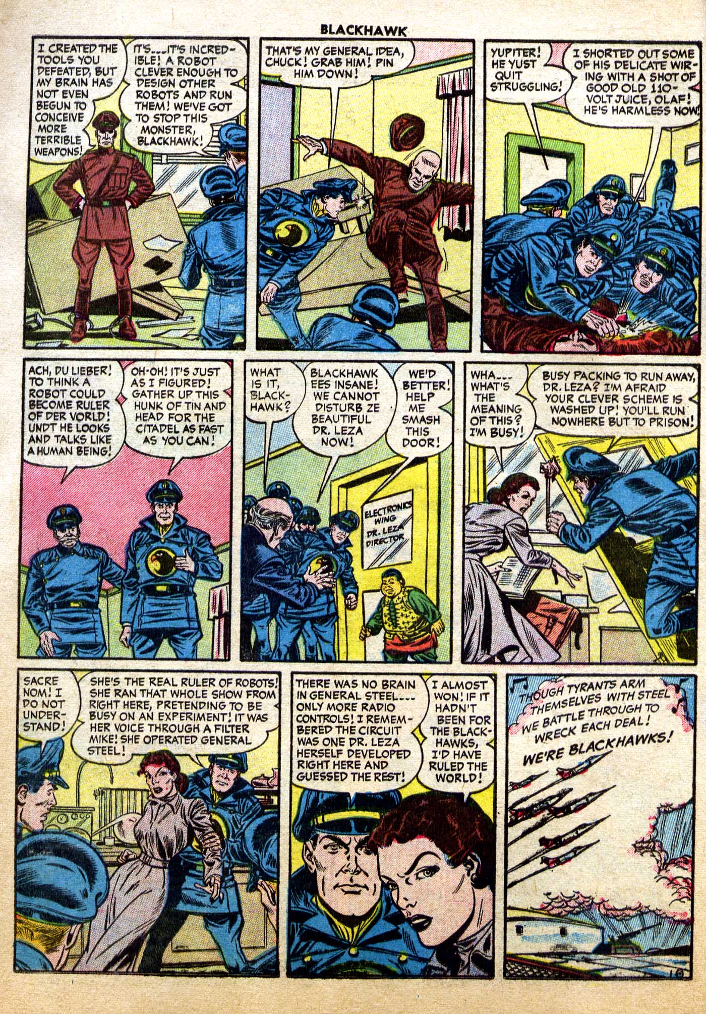 Read online Blackhawk (1957) comic -  Issue #101 - 13