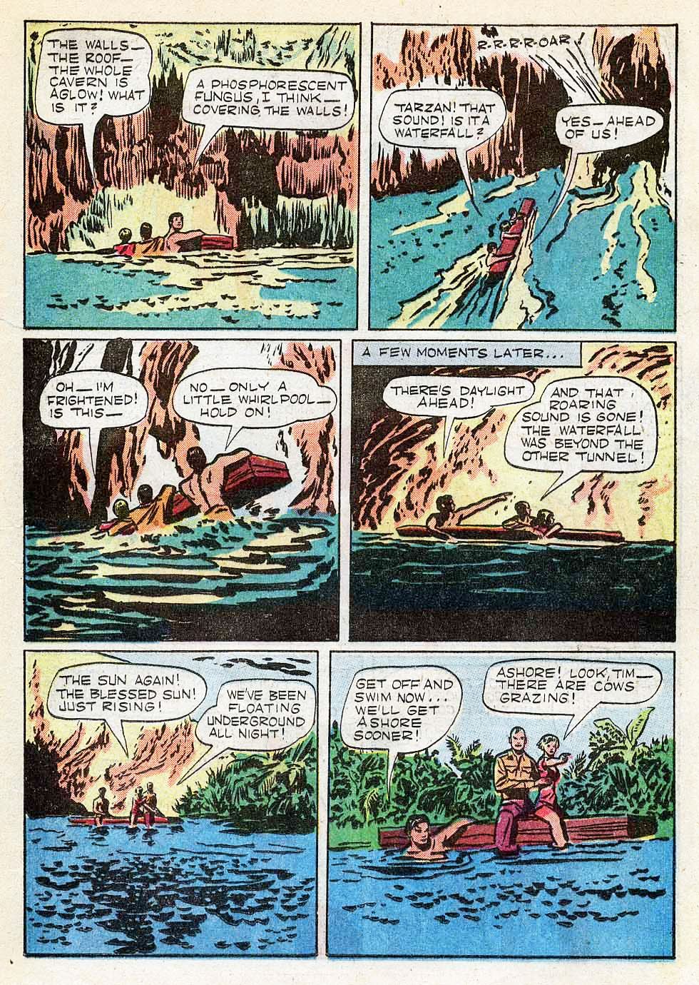 Read online Tarzan (1948) comic -  Issue #20 - 25