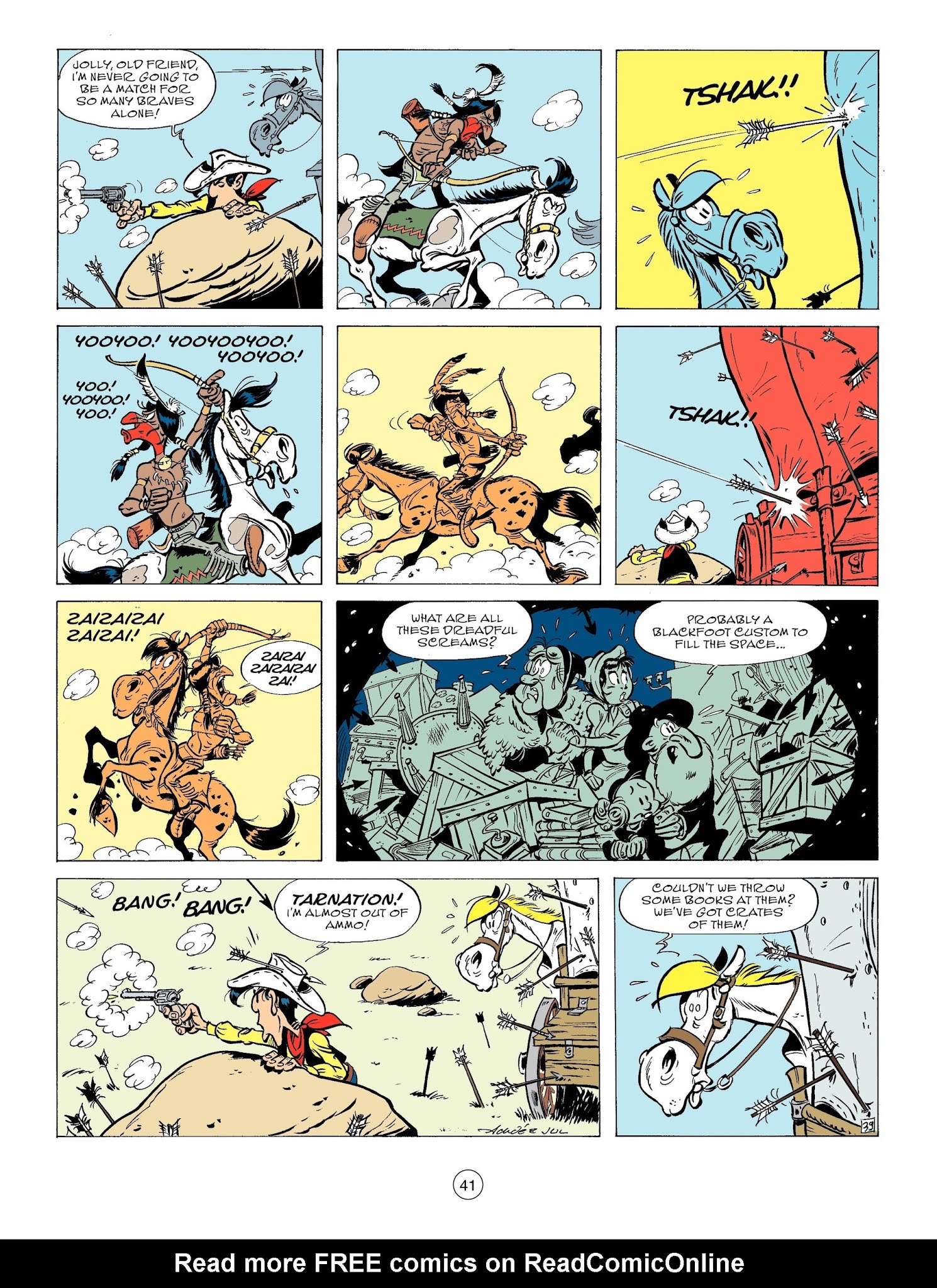 Read online A Lucky Luke Adventure comic -  Issue #66 - 43