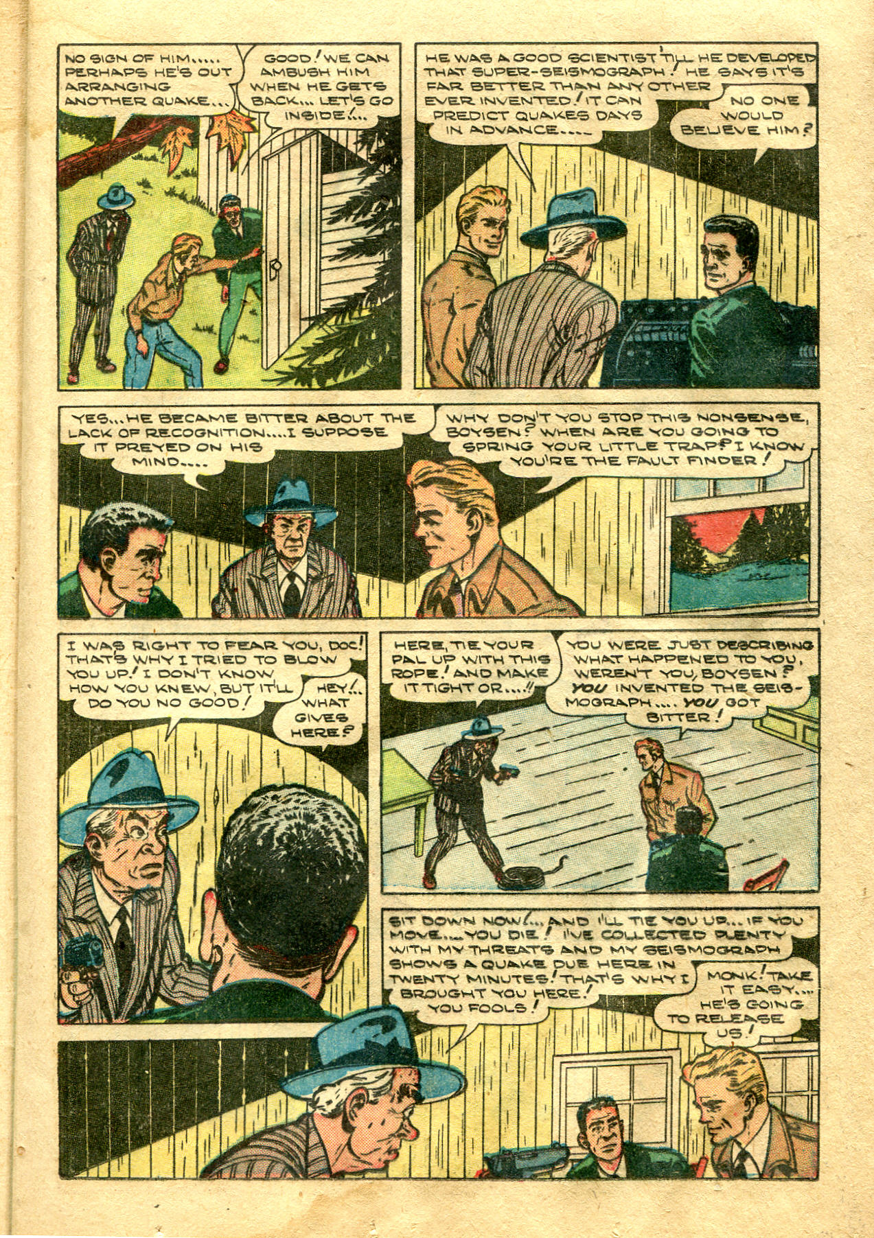 Read online Shadow Comics comic -  Issue #99 - 25