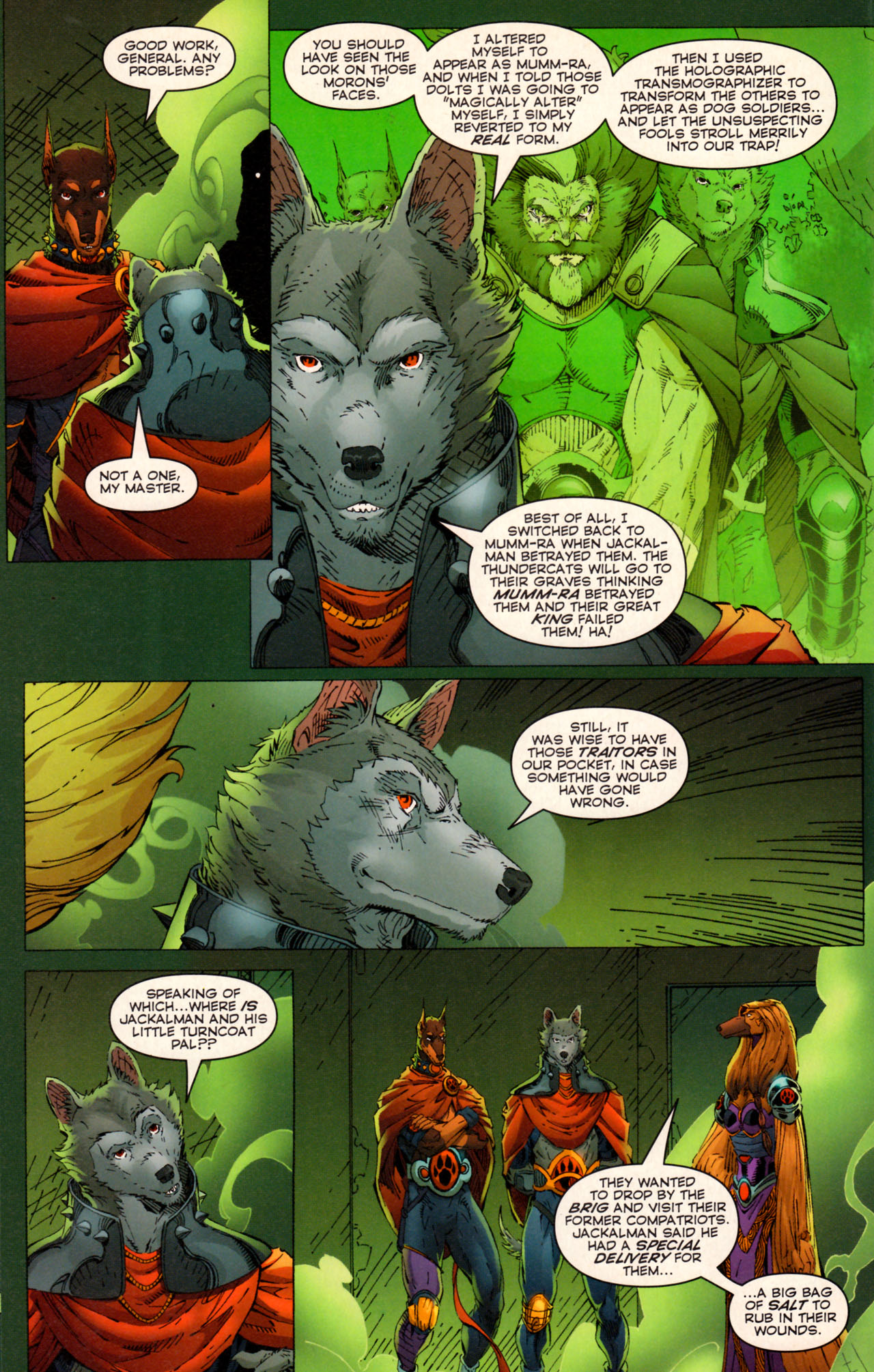 Read online ThunderCats: Dogs of War comic -  Issue #4 - 11