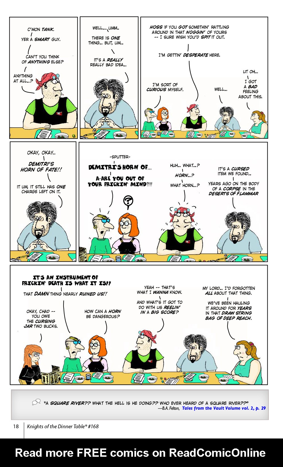 Read online Knights of the Dinner Table comic -  Issue #168 - 20