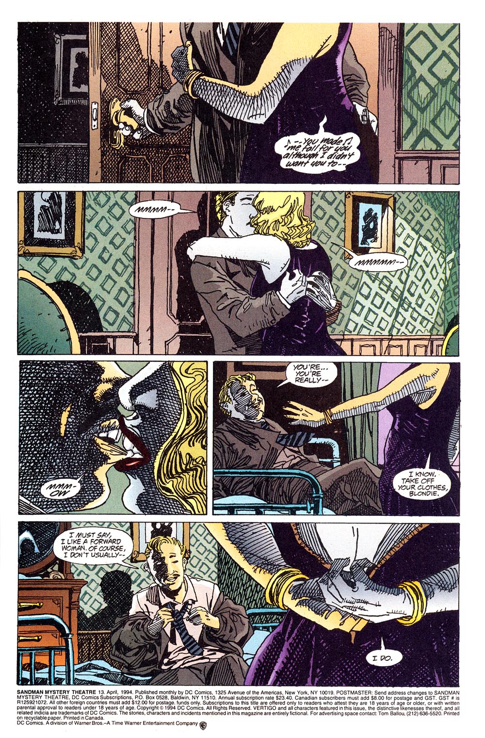 Read online Sandman Mystery Theatre comic -  Issue #13 - 2