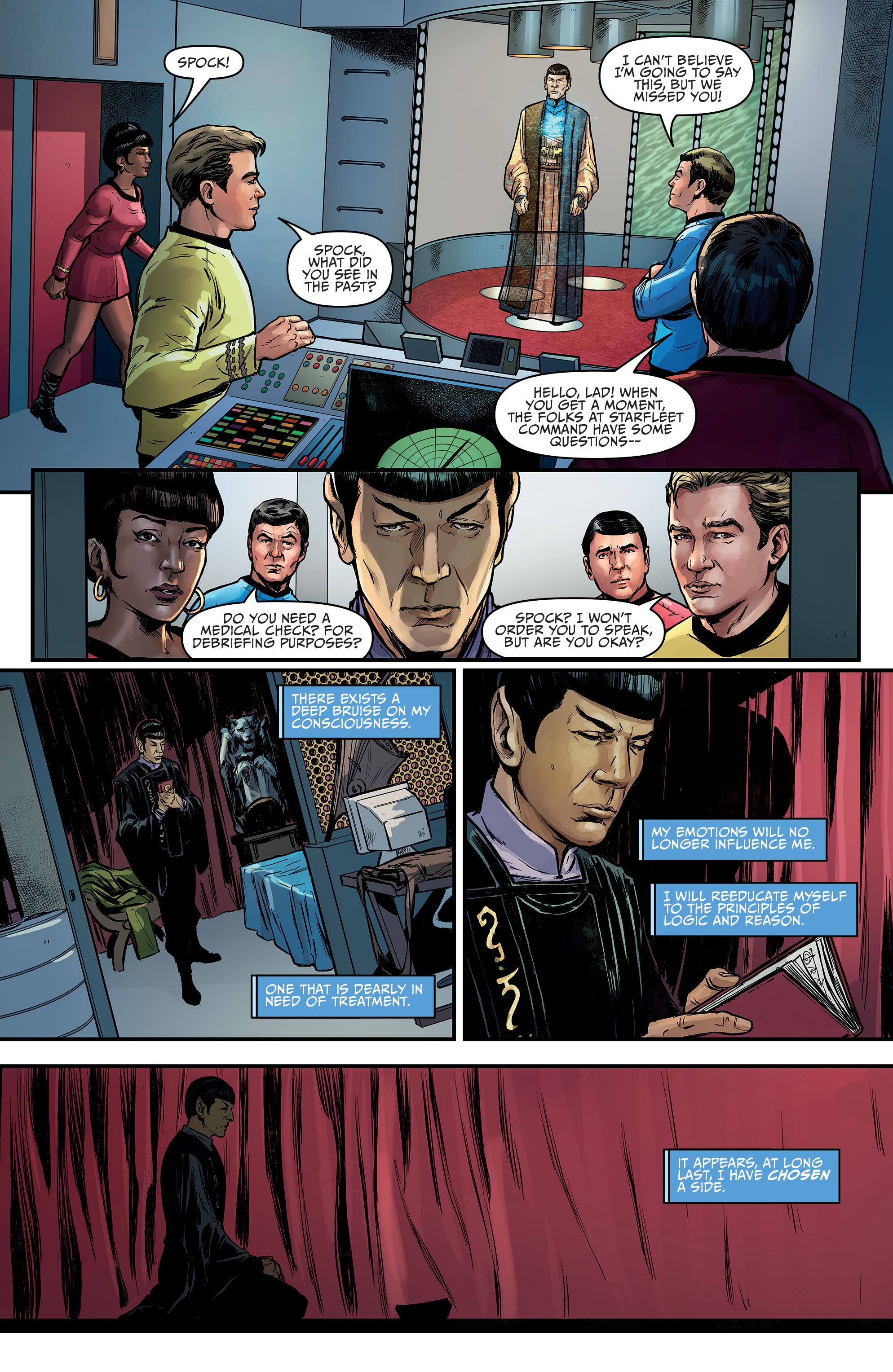 Read online Star Trek: Year Five comic -  Issue #21 - 21