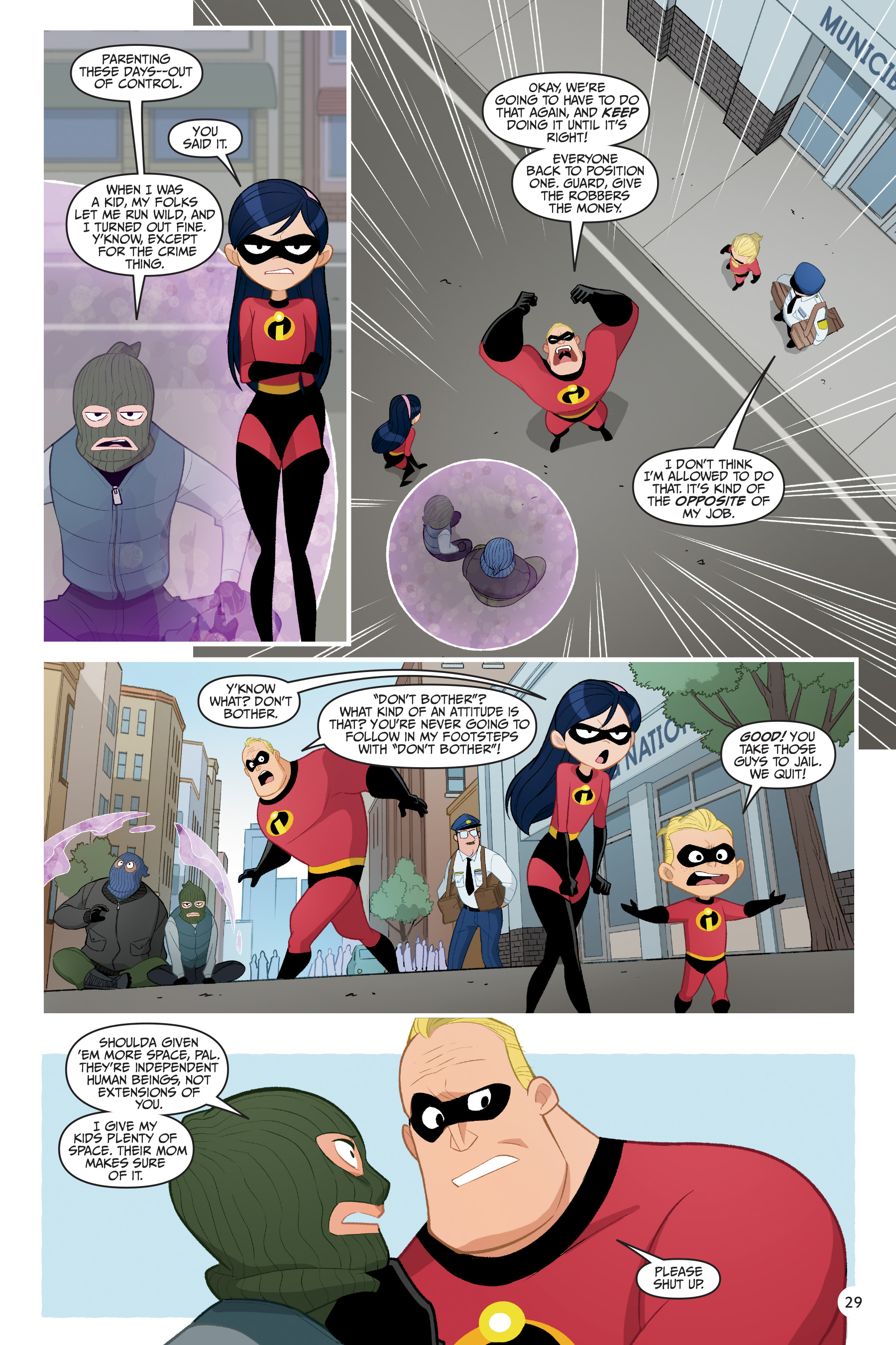 Read online Disney / Pixar The Incredibles 2: Crisis In Mid-Life! & Other Stories comic -  Issue # _TPB - 29
