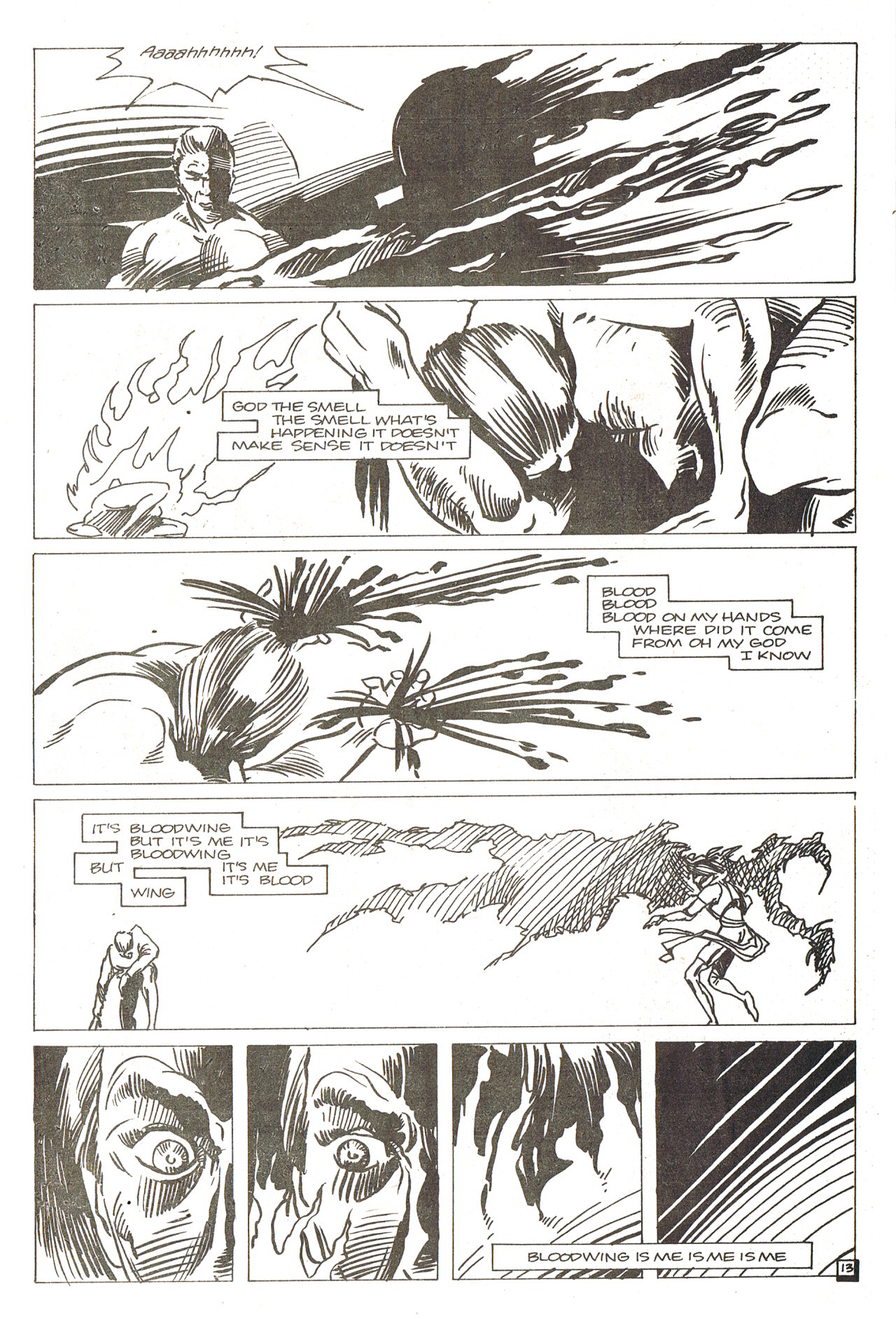 Read online Blood Wing comic -  Issue #4 - 15