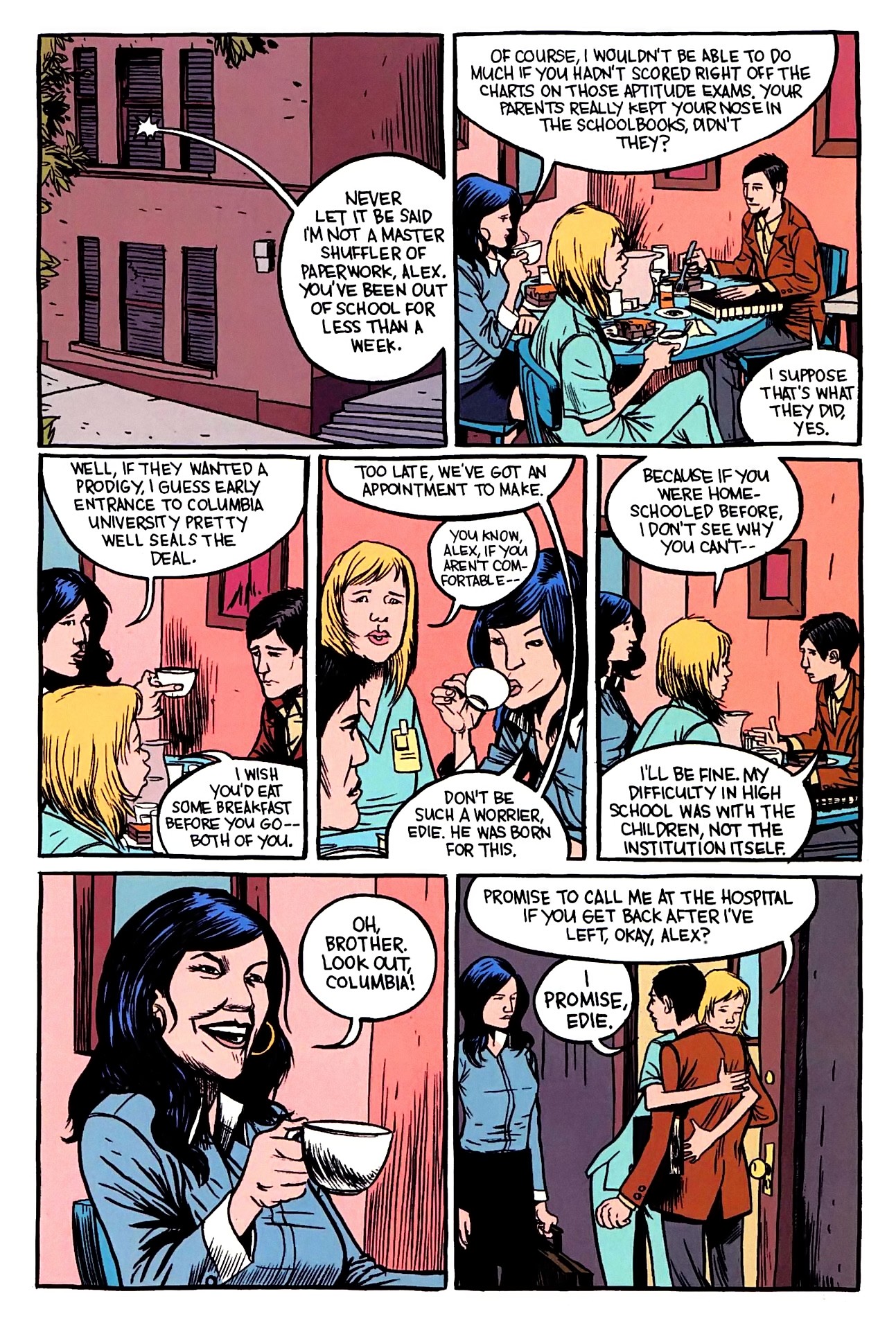 Read online Omega: The Unknown (2007) comic -  Issue #6 - 12