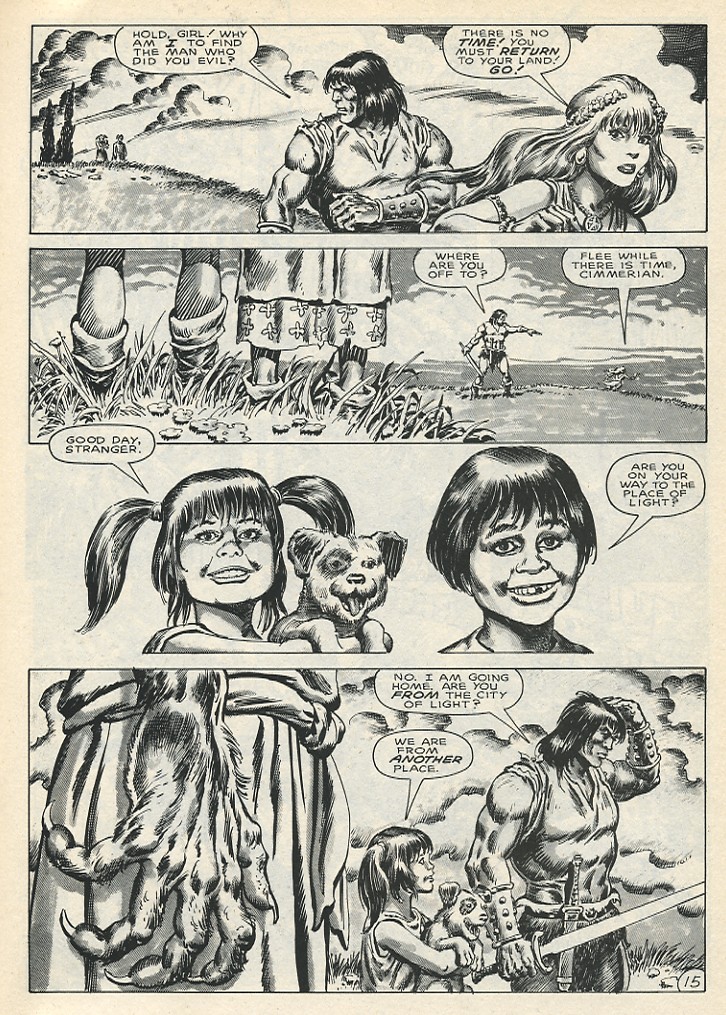 Read online The Savage Sword Of Conan comic -  Issue #140 - 21