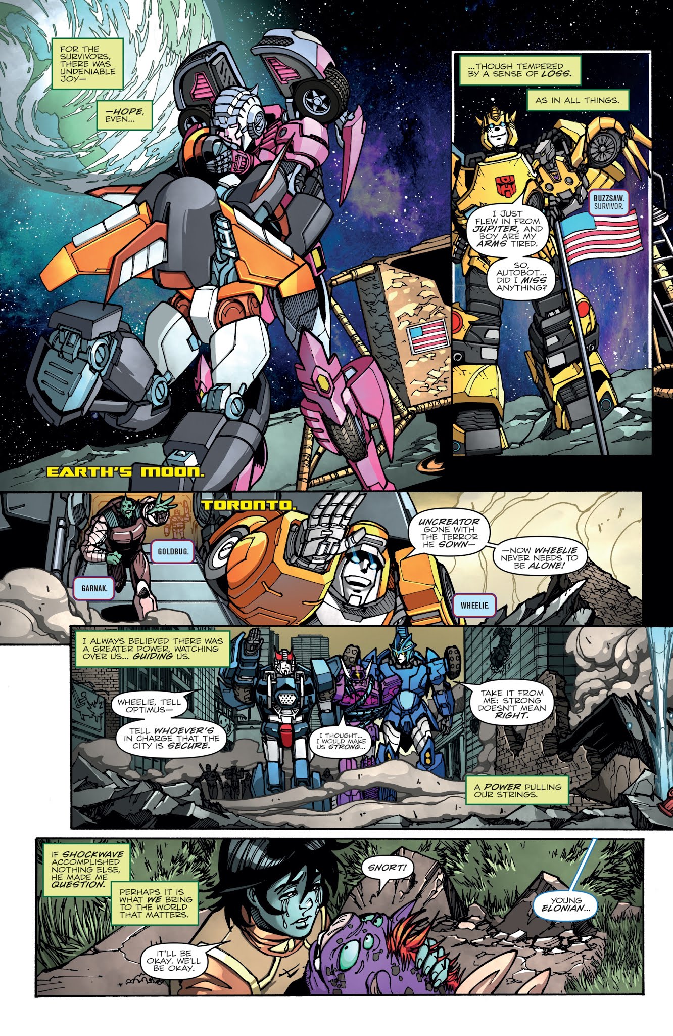 Read online Transformers: Unicron comic -  Issue #6 - 37