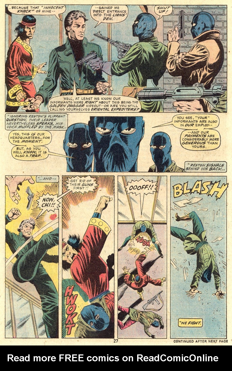 Read online Master of Kung Fu (1974) comic -  Issue #44 - 16