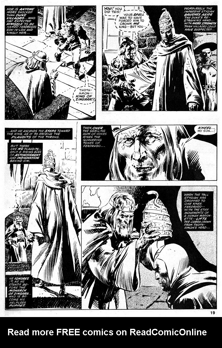 Read online The Savage Sword Of Conan comic -  Issue #43 - 19