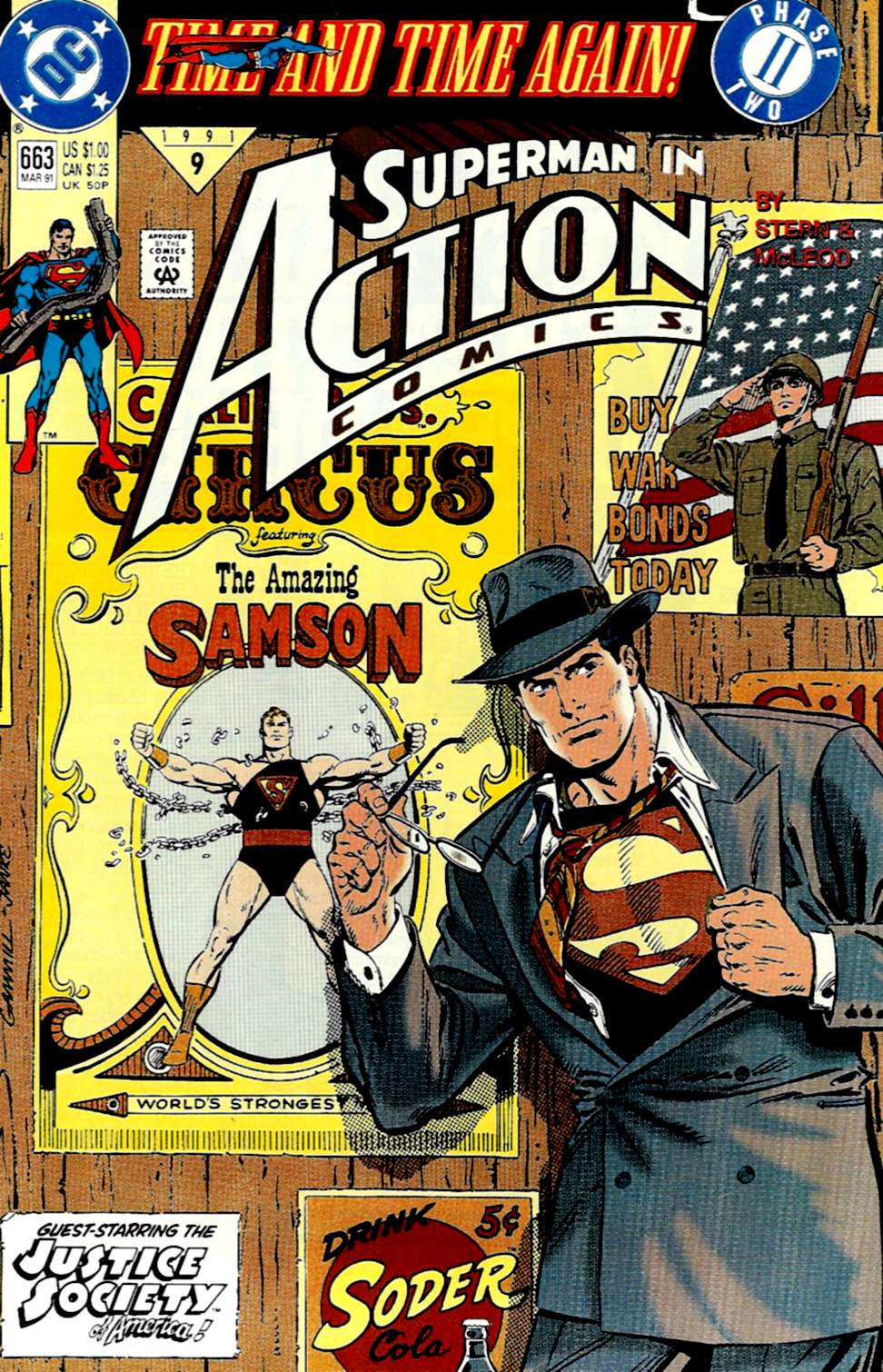 Read online Action Comics (1938) comic -  Issue #663 - 1