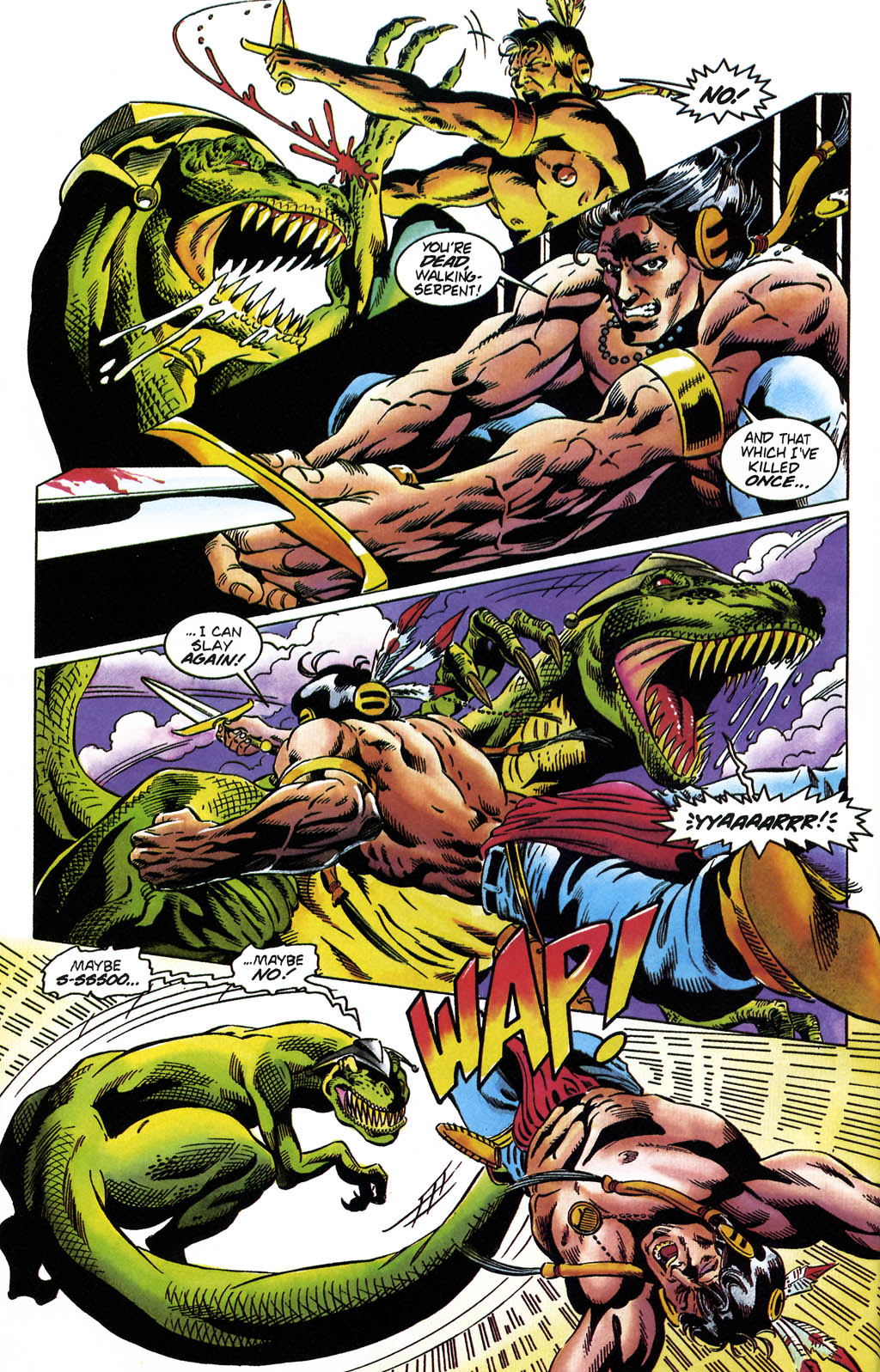 Read online Turok, Dinosaur Hunter (1993) comic -  Issue #36 - 6