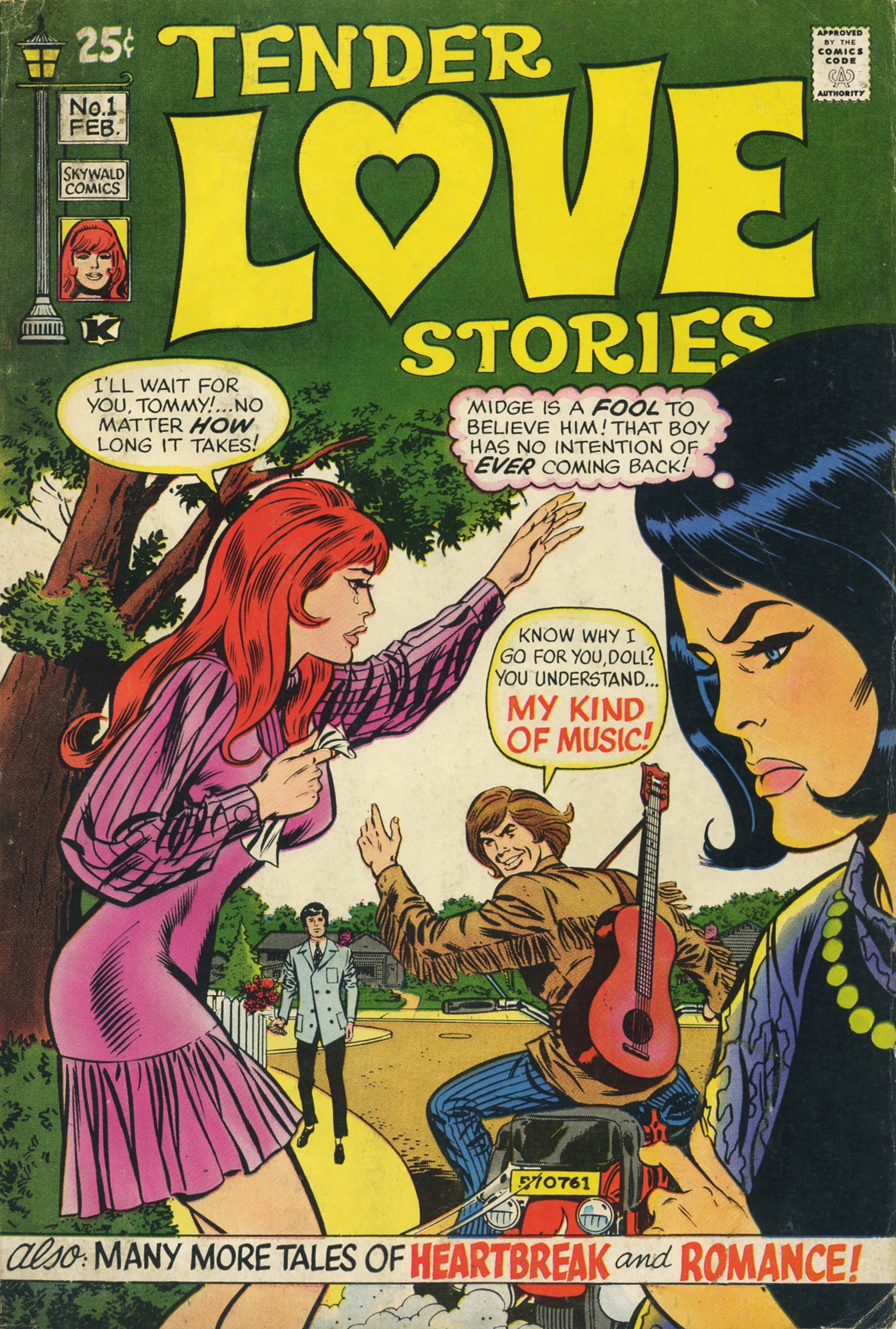 Read online Tender Love Stories comic -  Issue #1 - 1