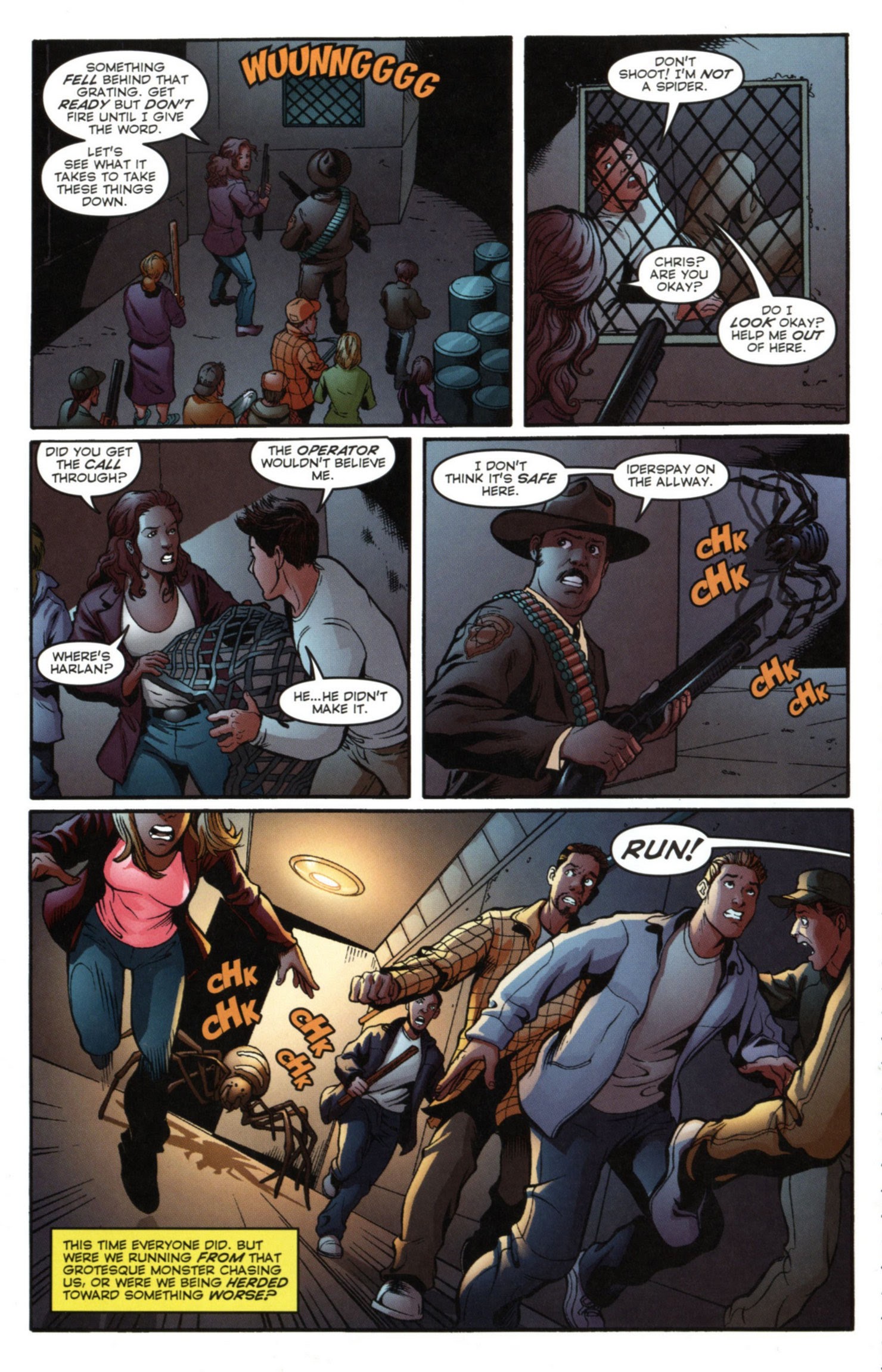 Read online Eight Legged Freaks comic -  Issue # Full - 51