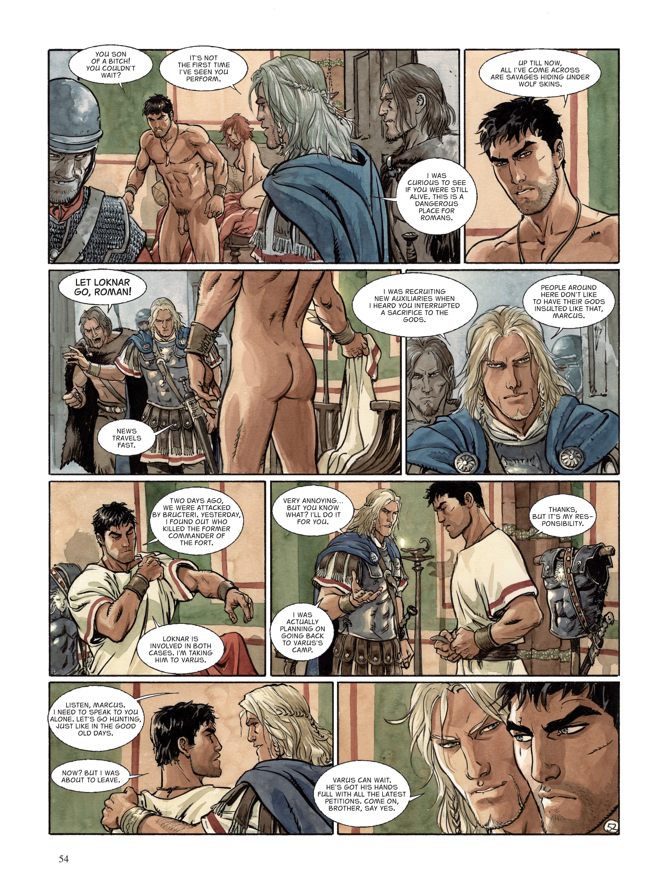 Read online The Eagles of Rome comic -  Issue # TPB 3 - 55