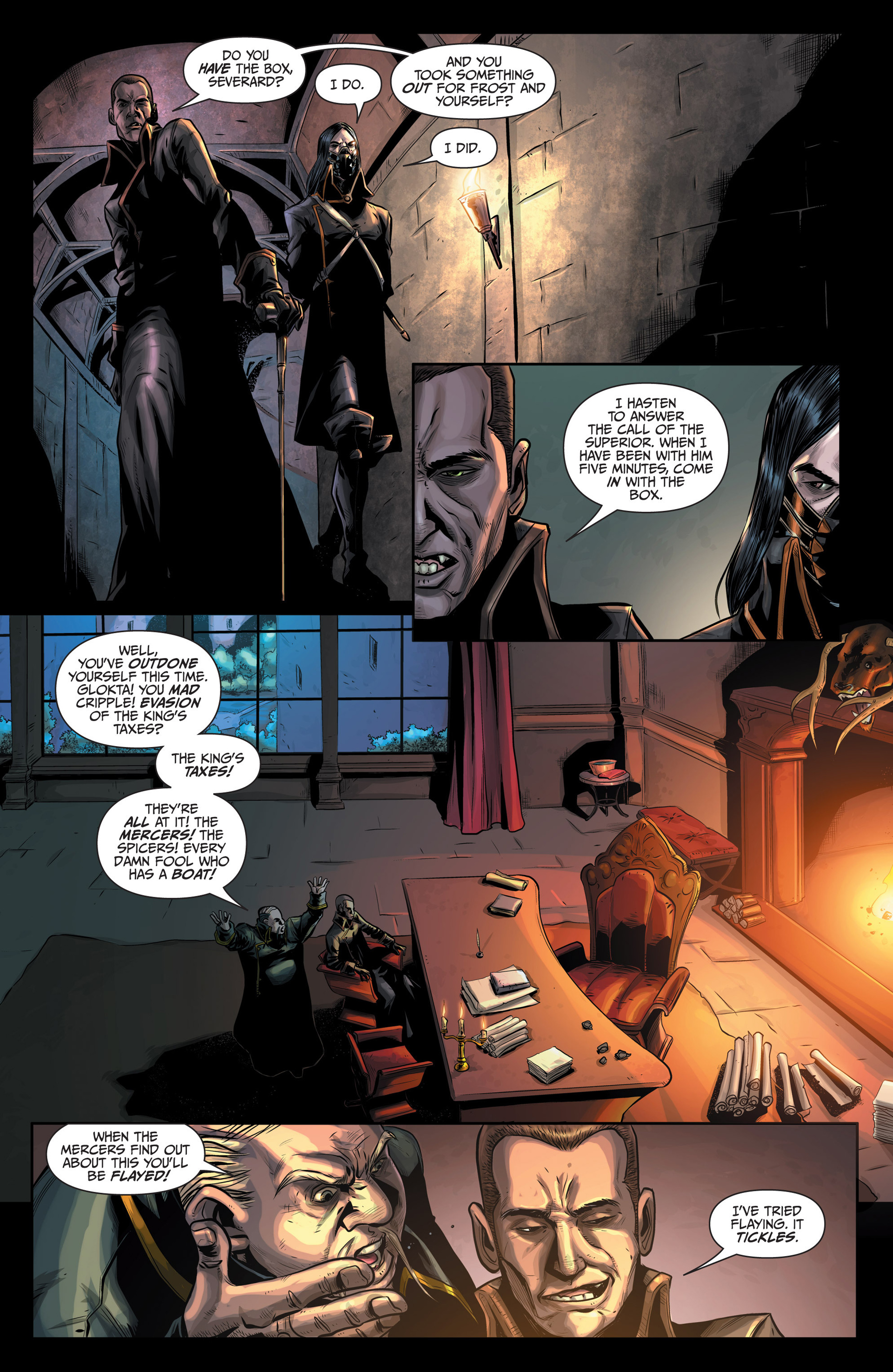 Read online The First Law: The Blade Itself comic -  Issue #1 - 16