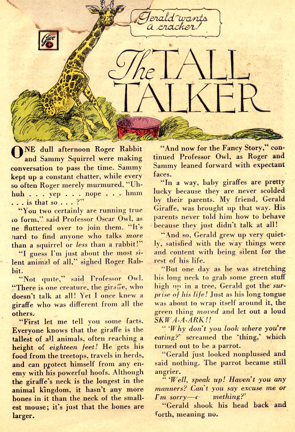 Read online Animal Antics comic -  Issue #26 - 39