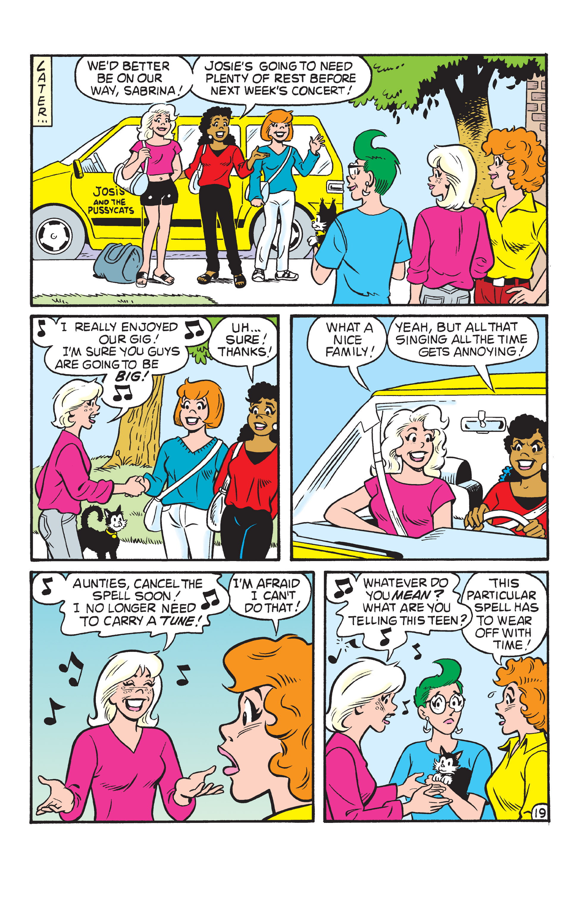 Read online Sabrina the Teenage Witch (1997) comic -  Issue #17 - 21