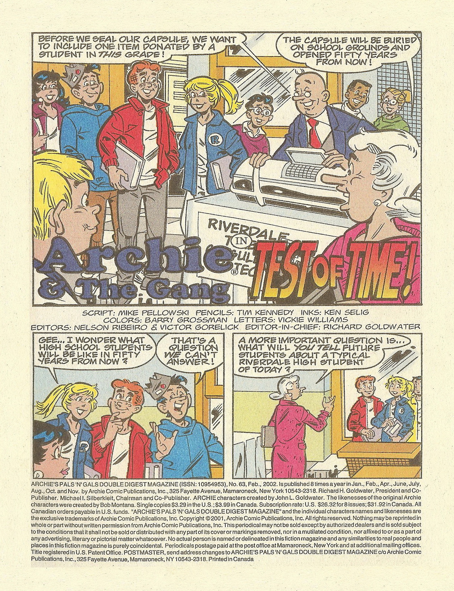 Read online Archie's Pals 'n' Gals Double Digest Magazine comic -  Issue #63 - 3