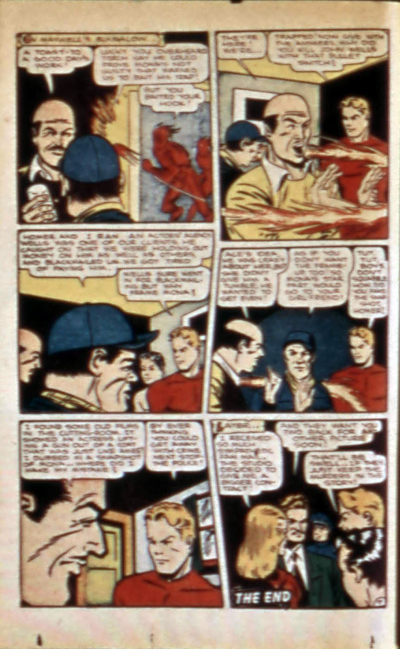 Read online The Human Torch (1940) comic -  Issue #22 - 36
