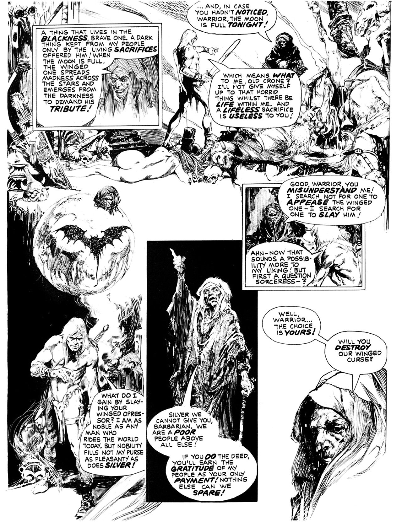 Read online Eerie Archives comic -  Issue # TPB 10 - 129