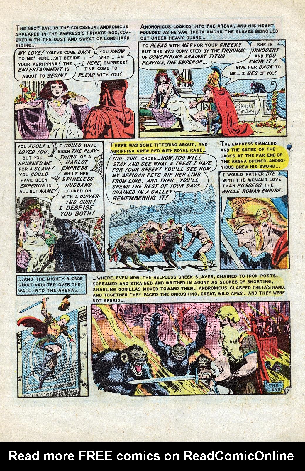 Read online Valor (1955) comic -  Issue #1 - 9