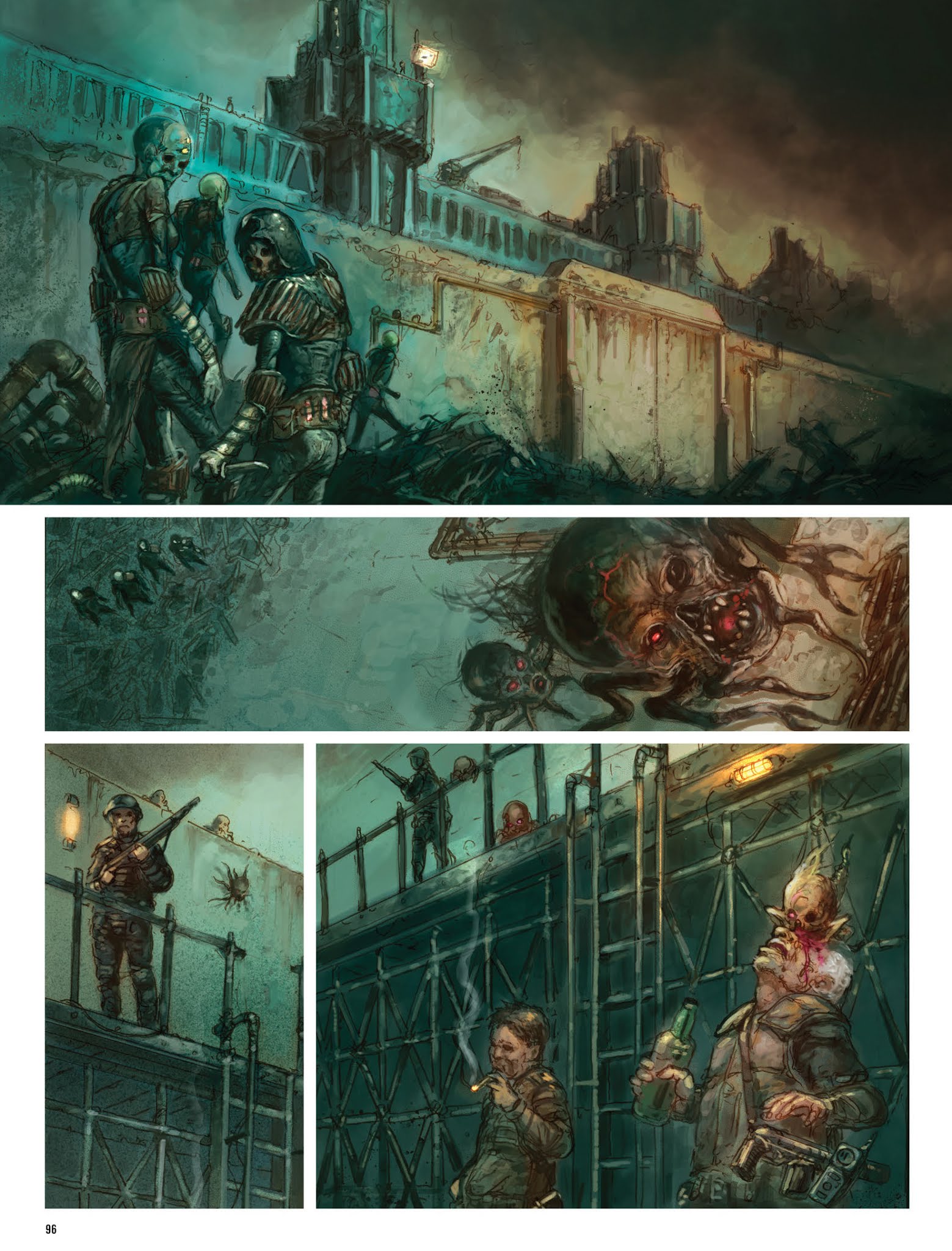 Read online The Dark Judges: The Fall of Deadworld comic -  Issue # TPB - 97