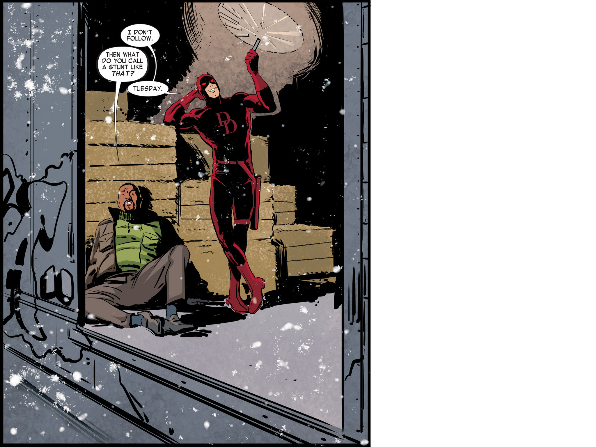 Read online Daredevil: Road Warrior (Infinite Comics) comic -  Issue #2 - 37
