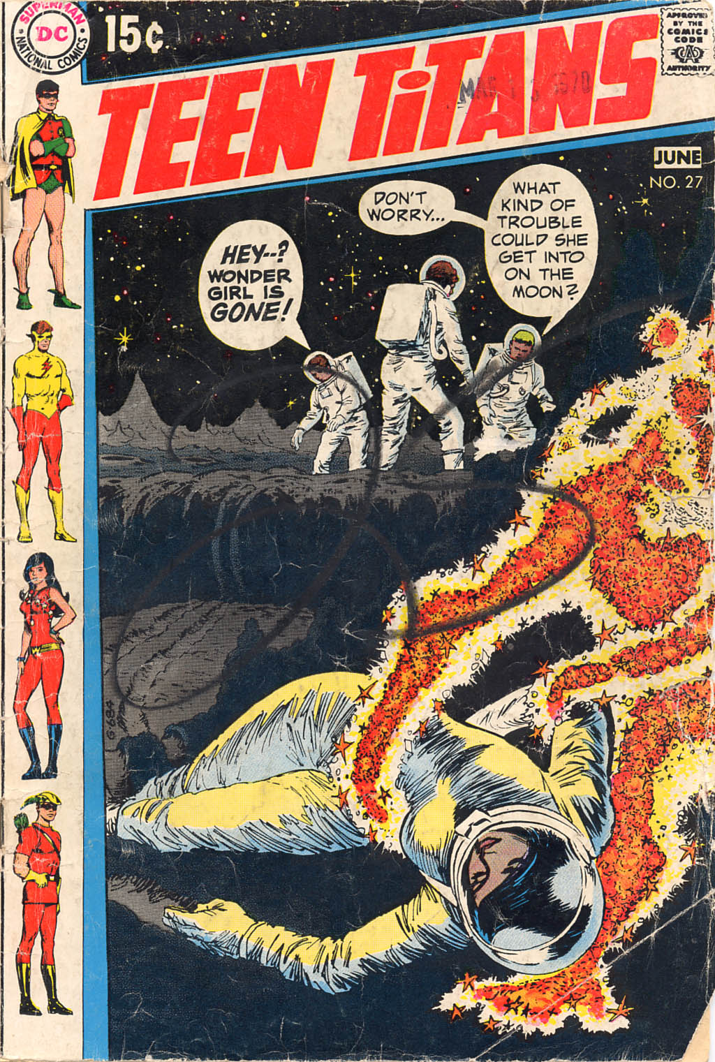 Read online Teen Titans (1966) comic -  Issue #27 - 1