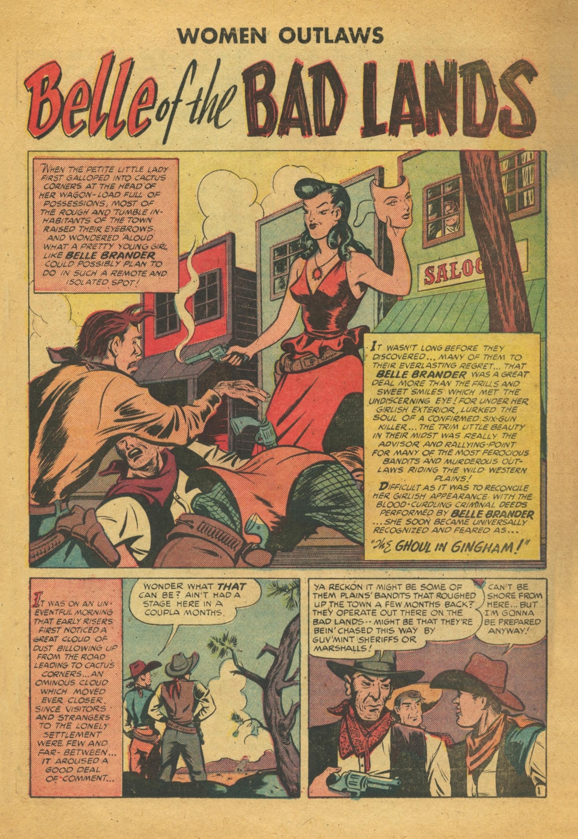 Read online Women Outlaws comic -  Issue #6 - 22