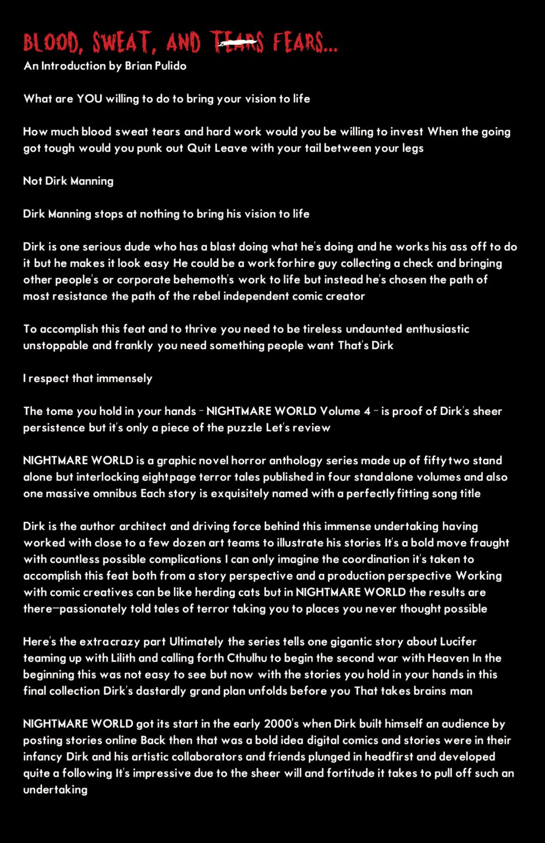 Read online Nightmare World comic -  Issue # Vol. 4 The Mourning After - 5