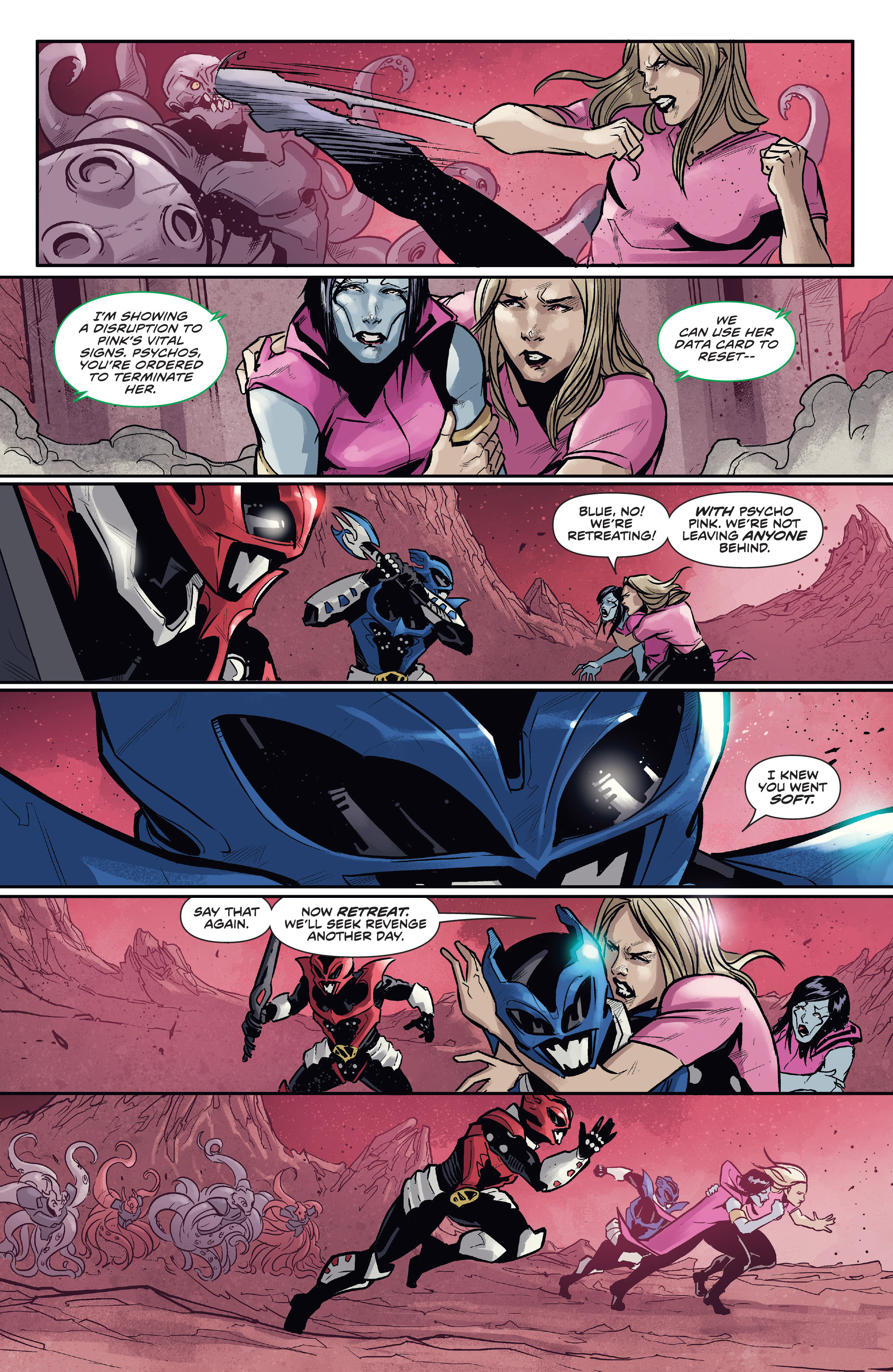 Read online Saban's Power Rangers: The Psycho Path comic -  Issue # TPB - 39