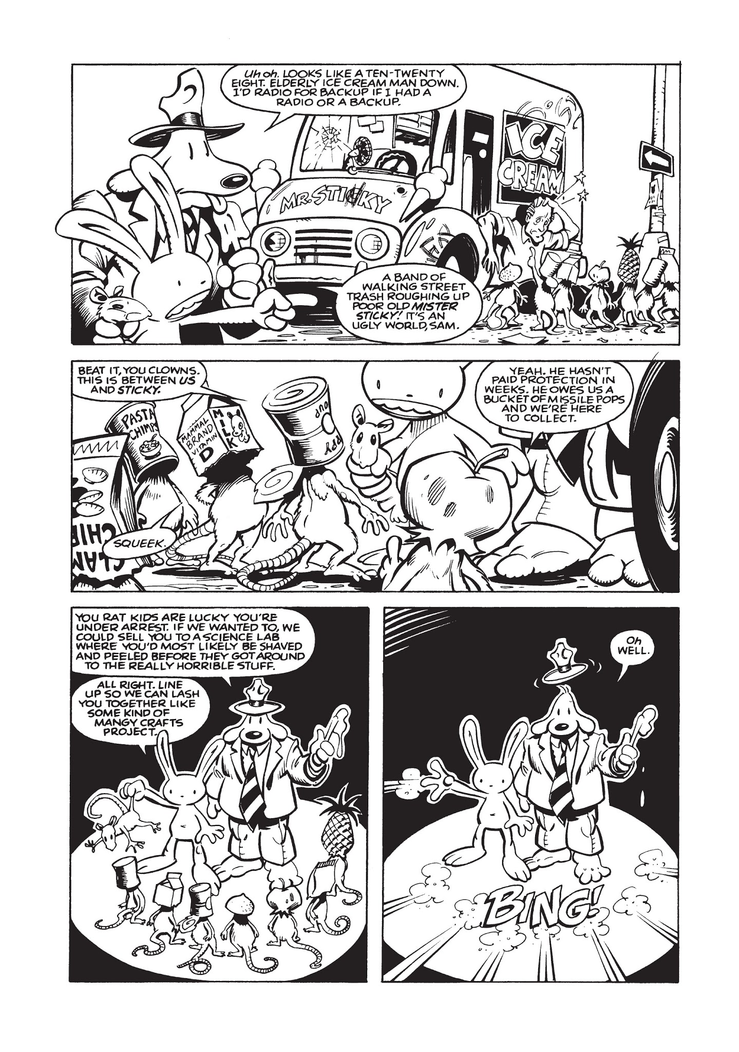 Read online Sam & Max Surfin' The Highway comic -  Issue # TPB - 90