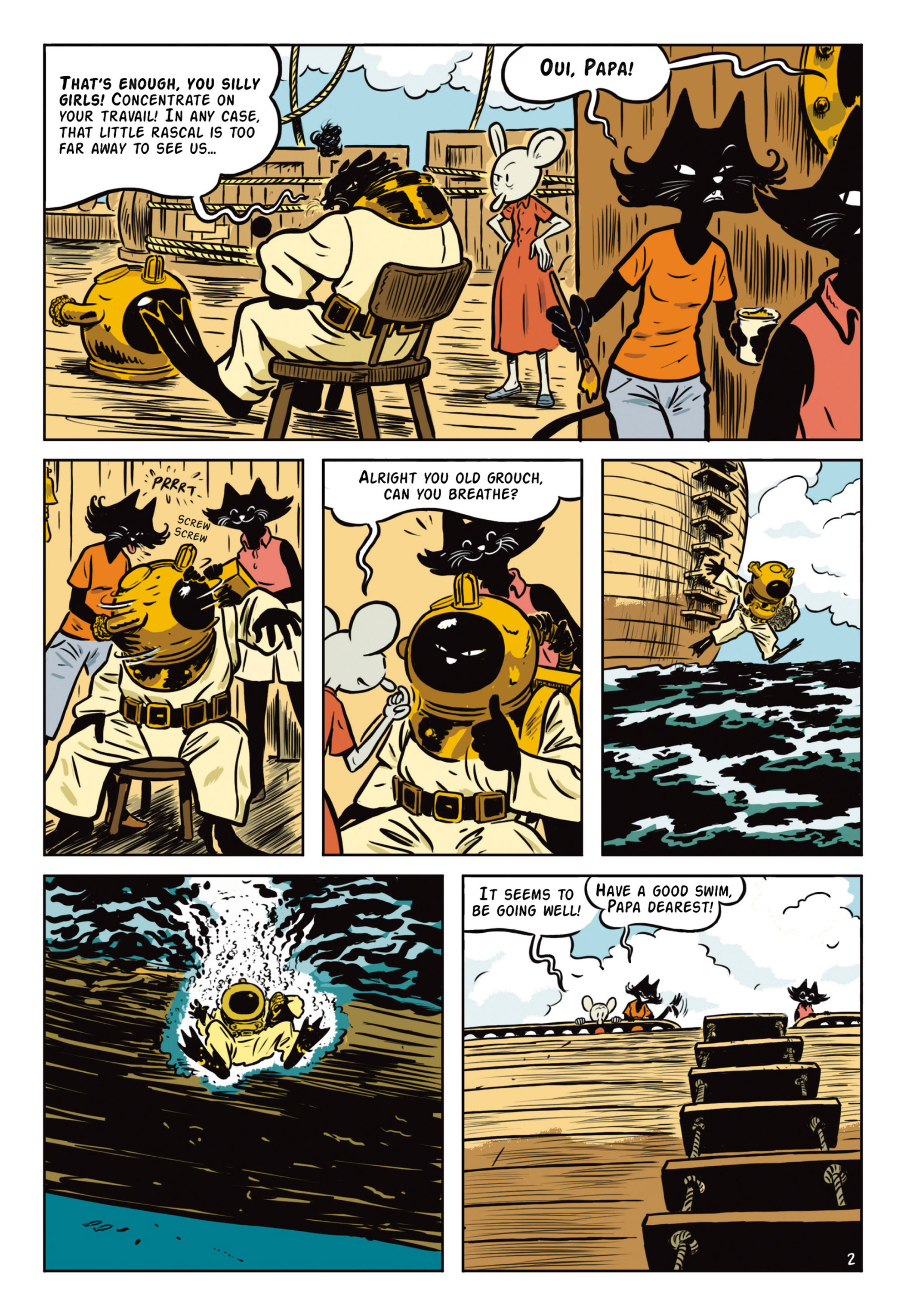 Read online The Fantastic Voyage of Lady Rozenbilt comic -  Issue #1 - 6