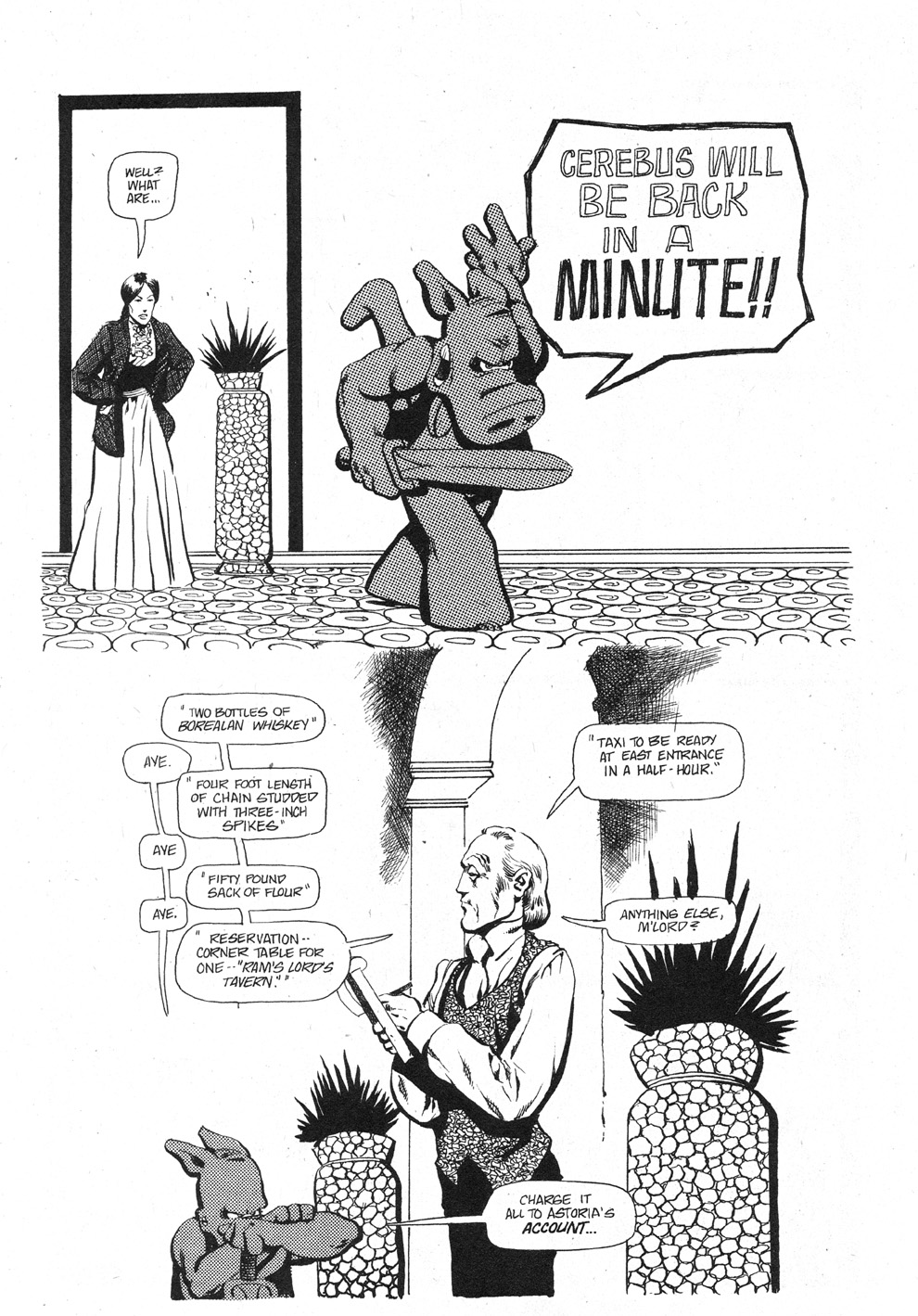 Read online Cerebus comic -  Issue #38 - 22