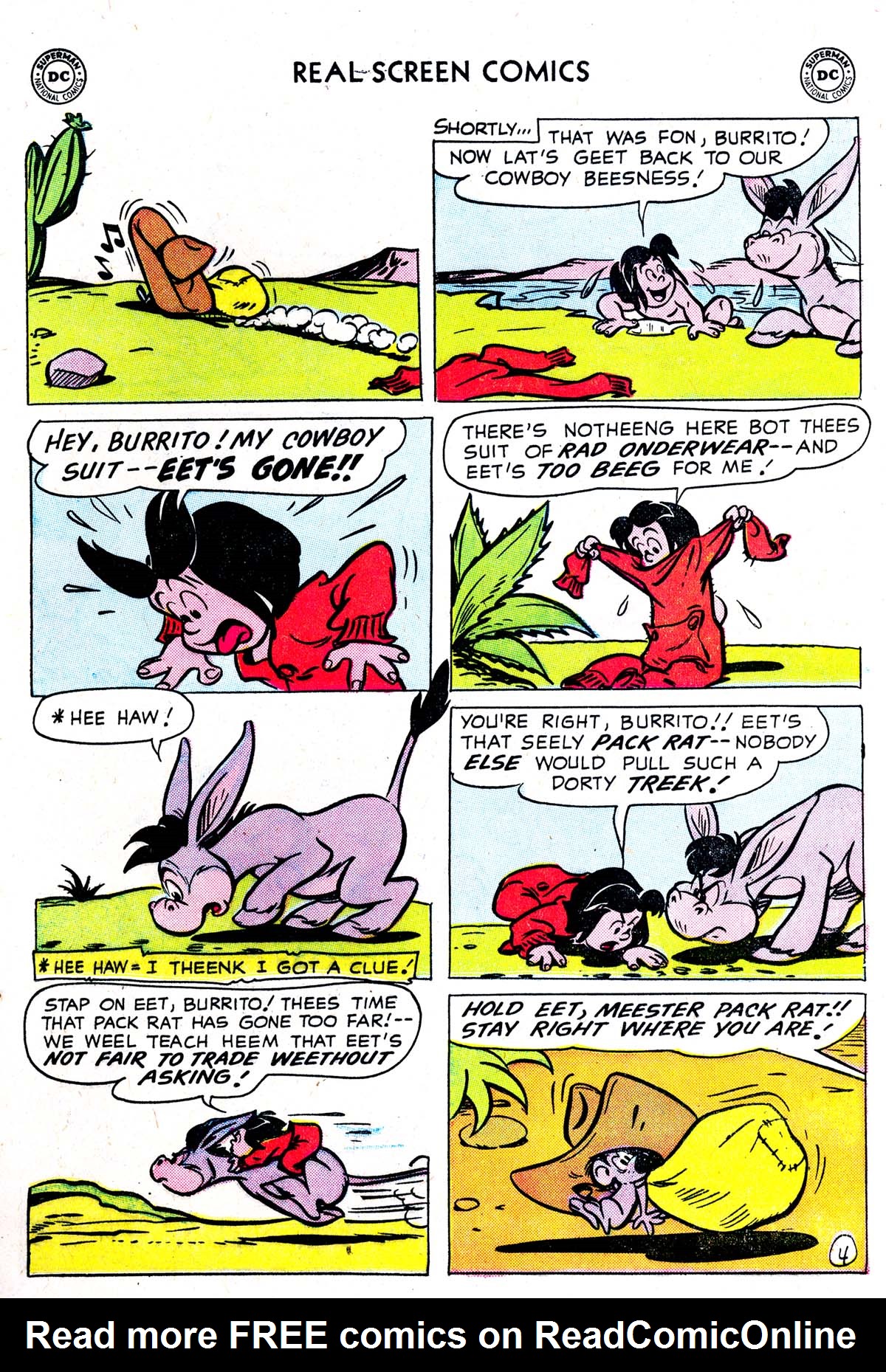 Read online Real Screen Comics comic -  Issue #110 - 13