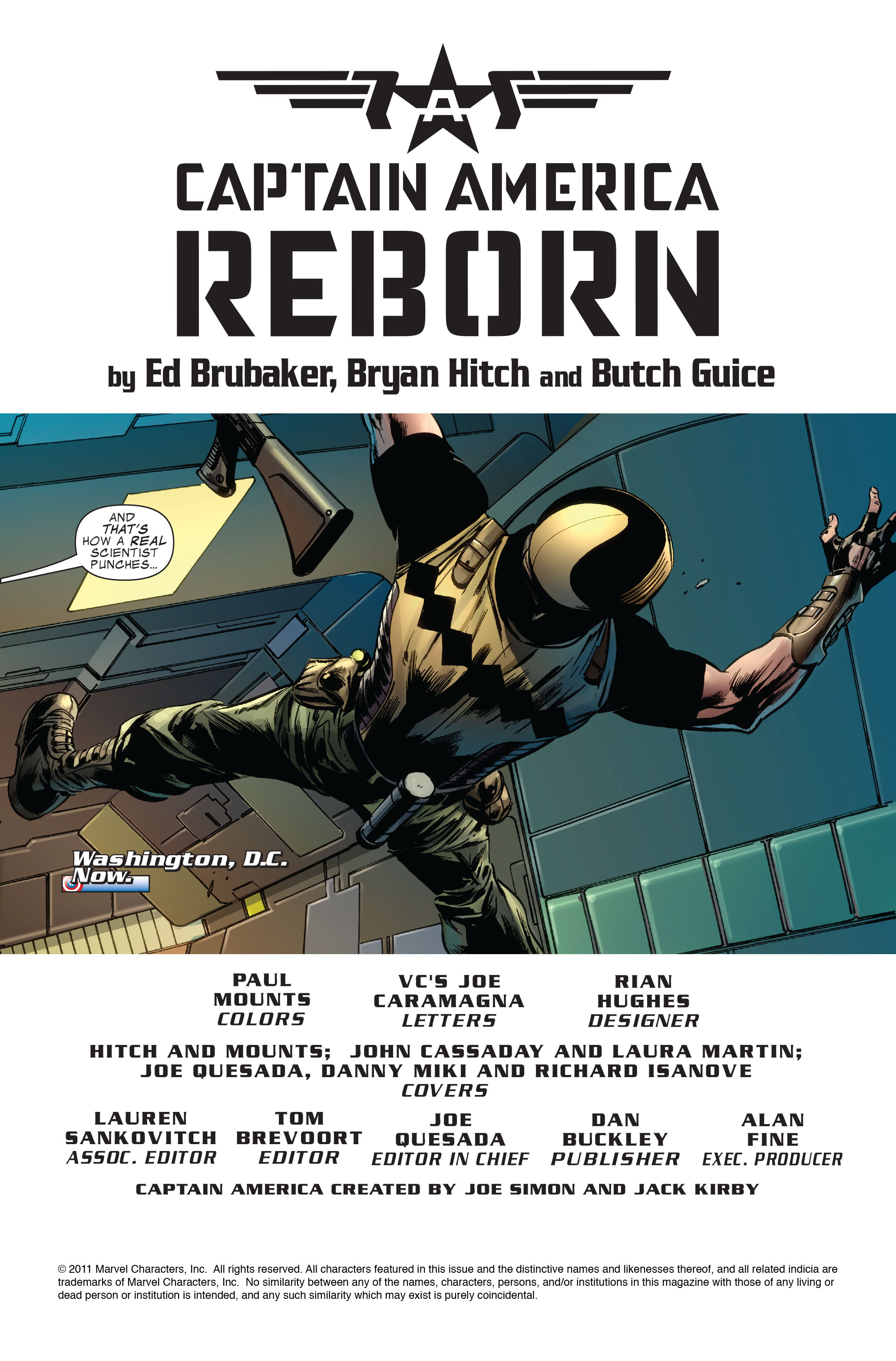 Read online Captain America: Reborn comic -  Issue #6 - 2