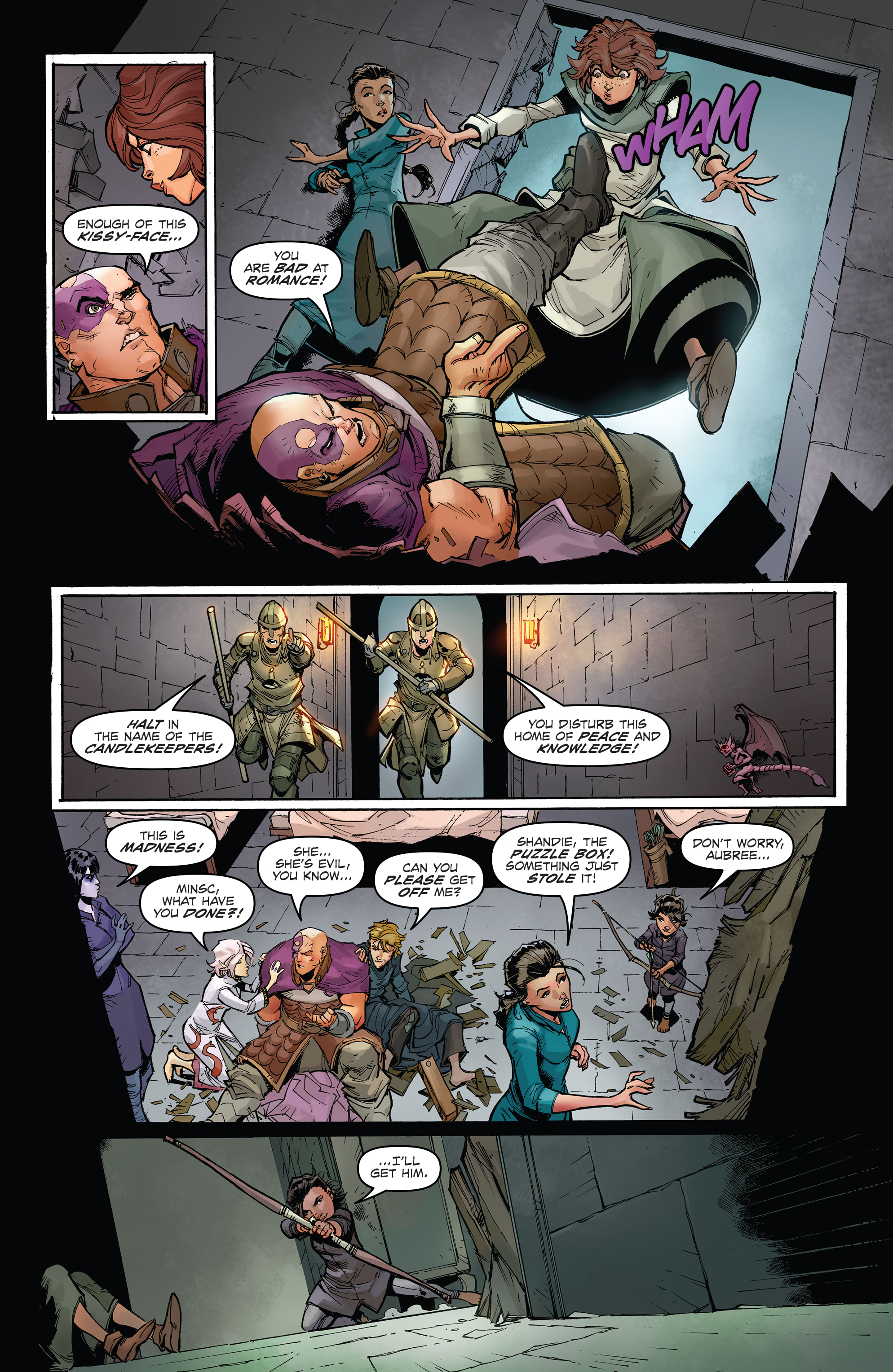 Read online Dungeons & Dragons: Infernal Tides comic -  Issue #2 - 14