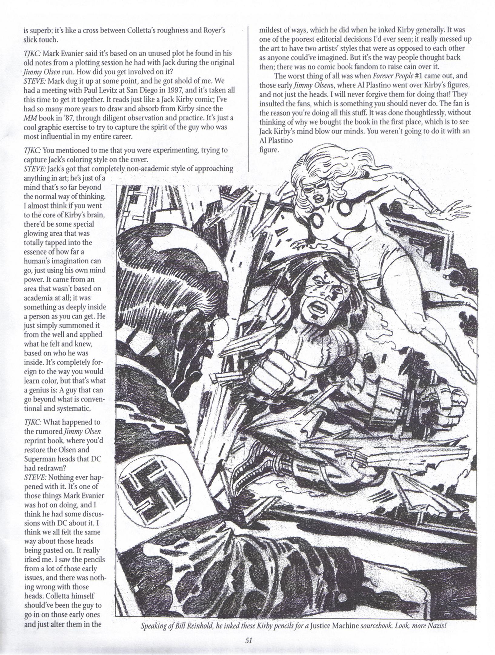 Read online The Jack Kirby Collector comic -  Issue #22 - 50