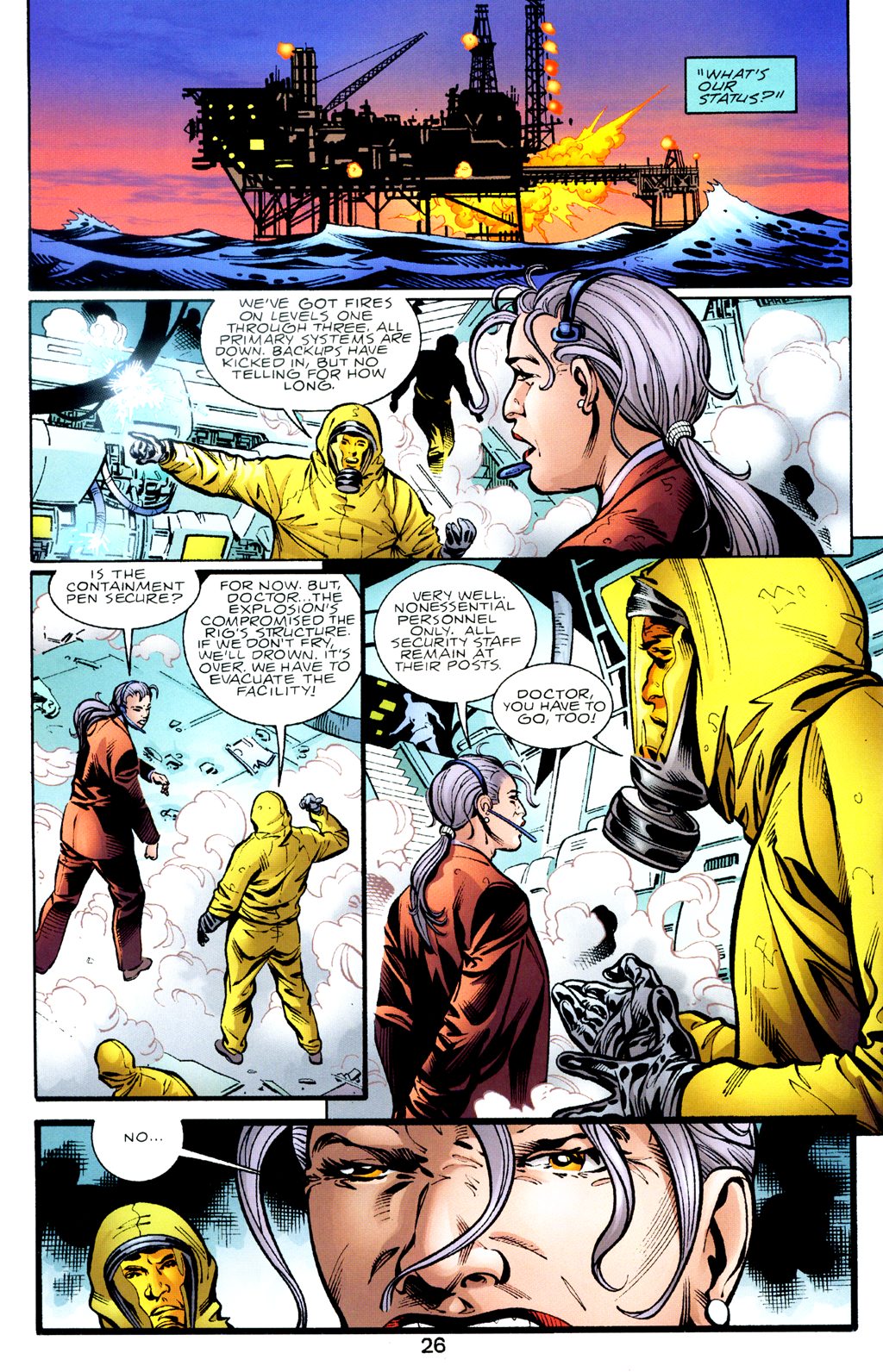 Read online Batman/Aliens II comic -  Issue #3 - 26